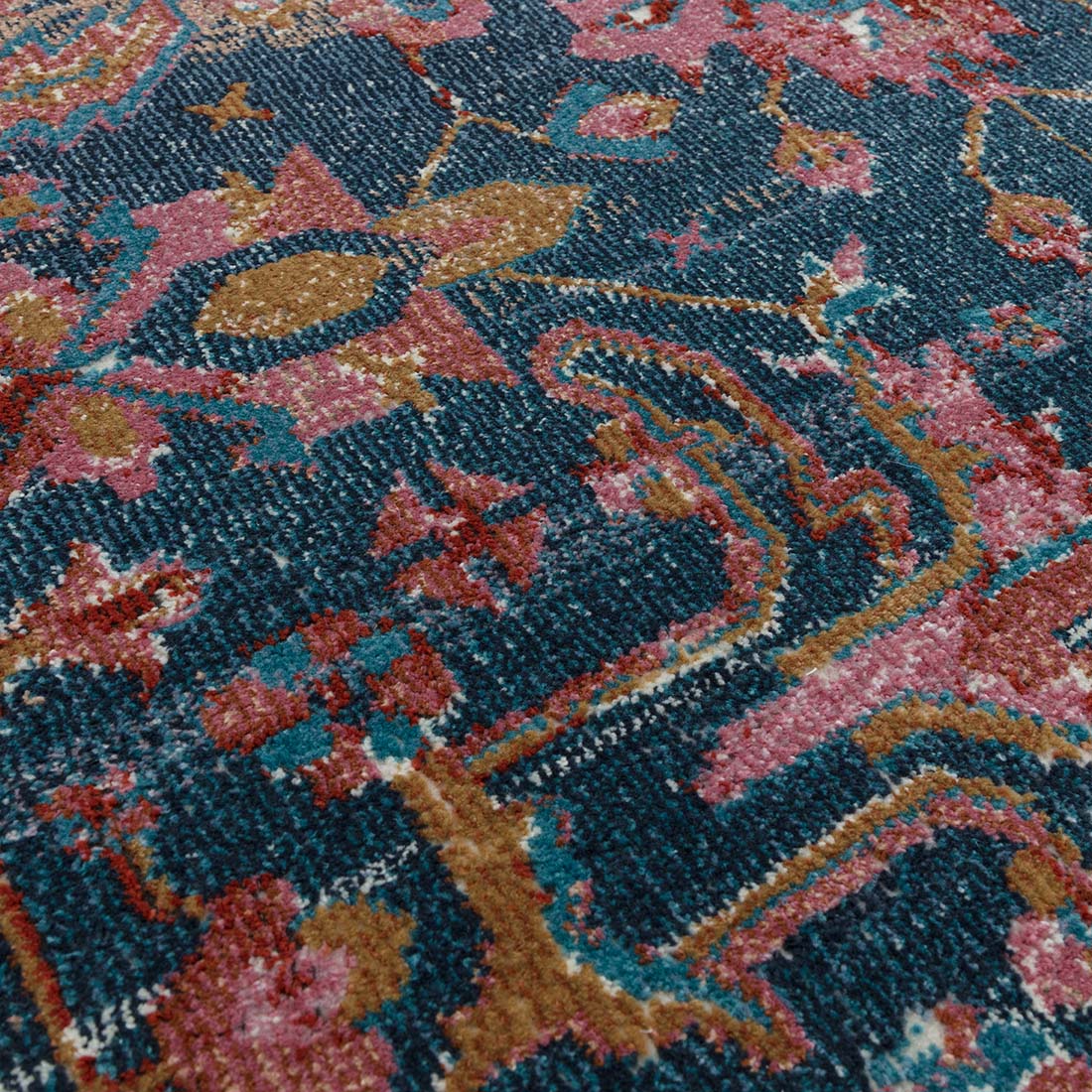 multicolour Persian inspired area rug