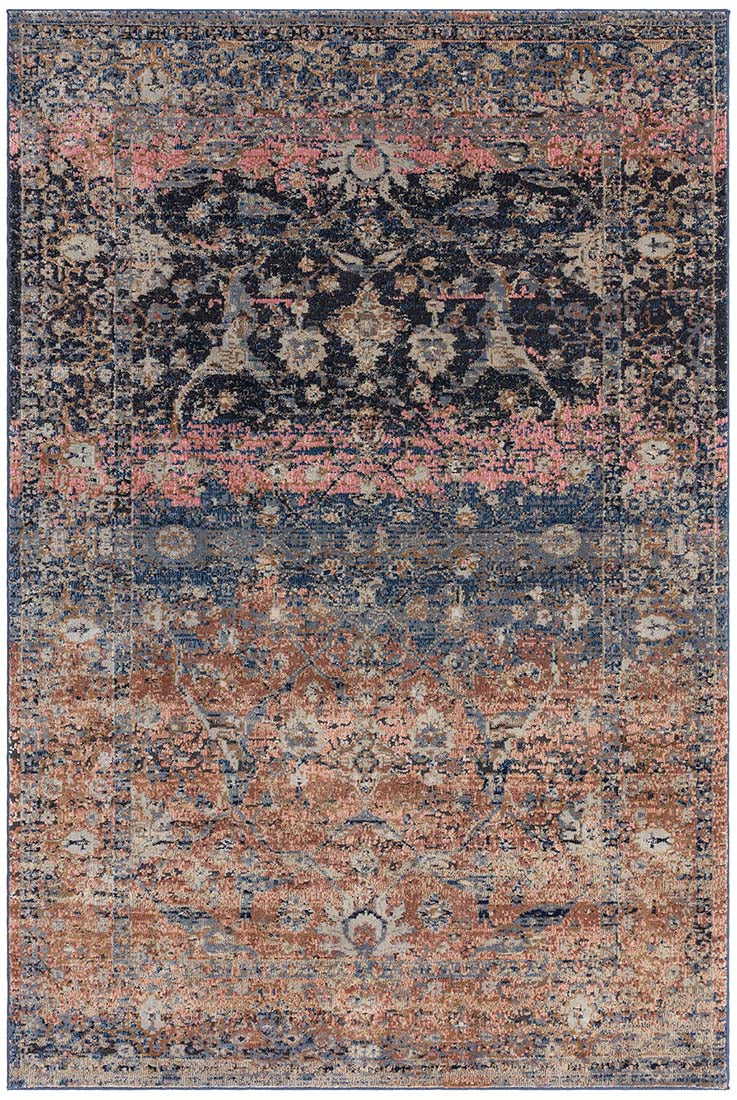 multicolour Persian inspired area rug