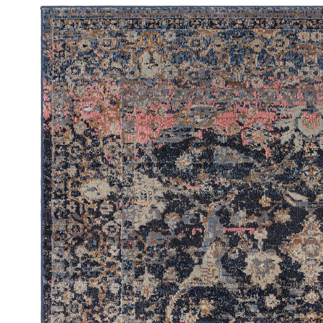 multicolour Persian inspired area rug