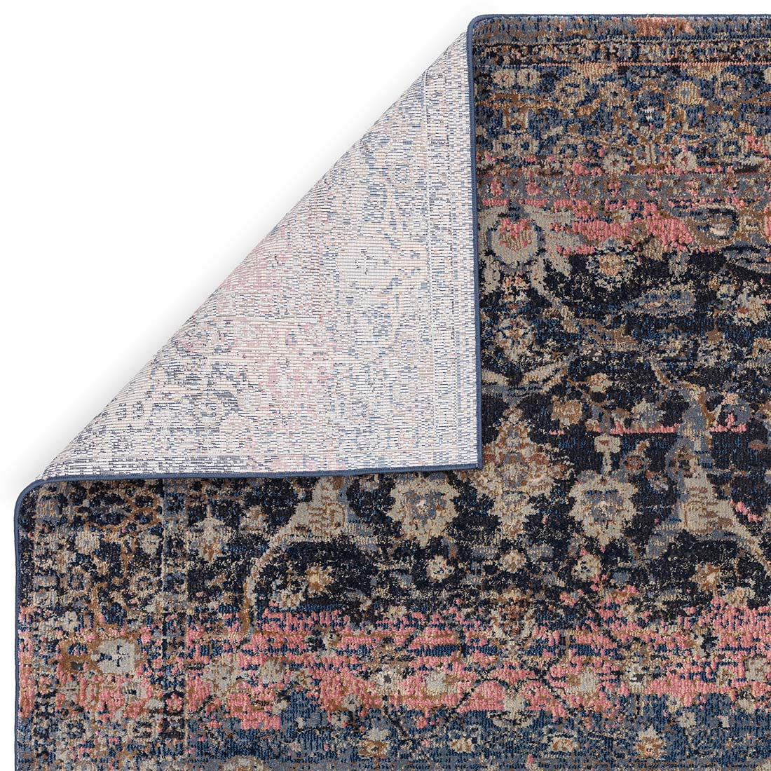 multicolour Persian inspired area rug