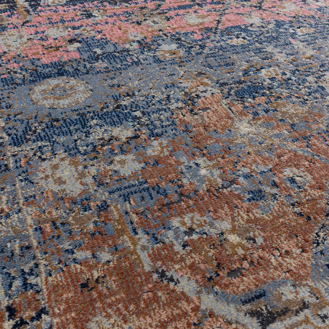 multicolour Persian inspired area rug