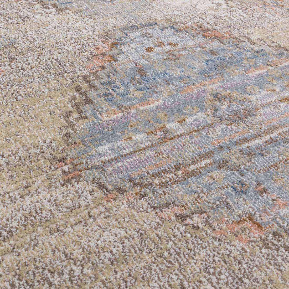 multicolour Persian inspired area rug