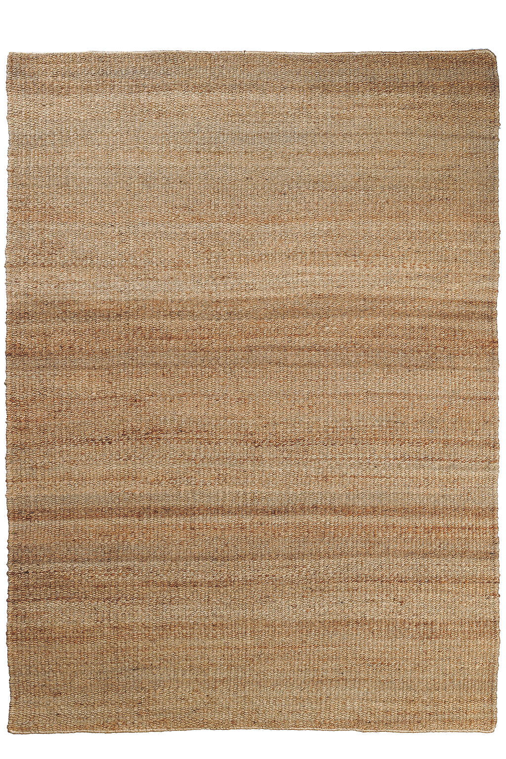 Plain brown woven rug