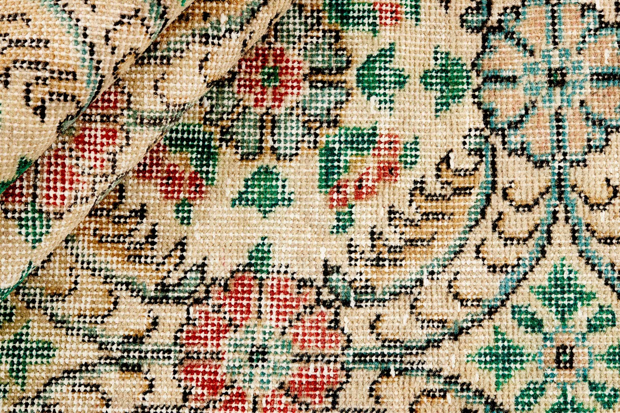 blue vintage persian rug