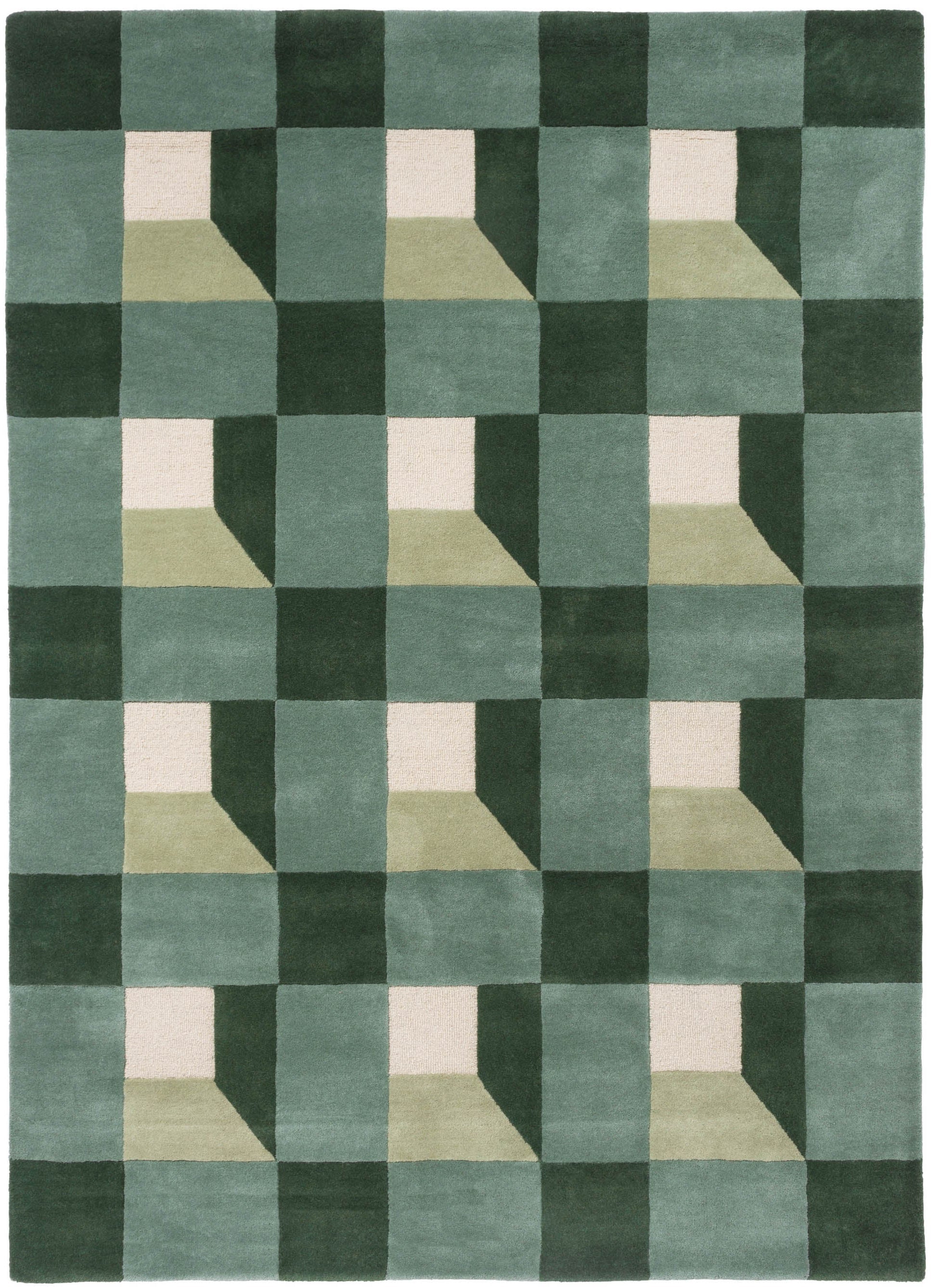 Harlequin Blocks Fern 141907