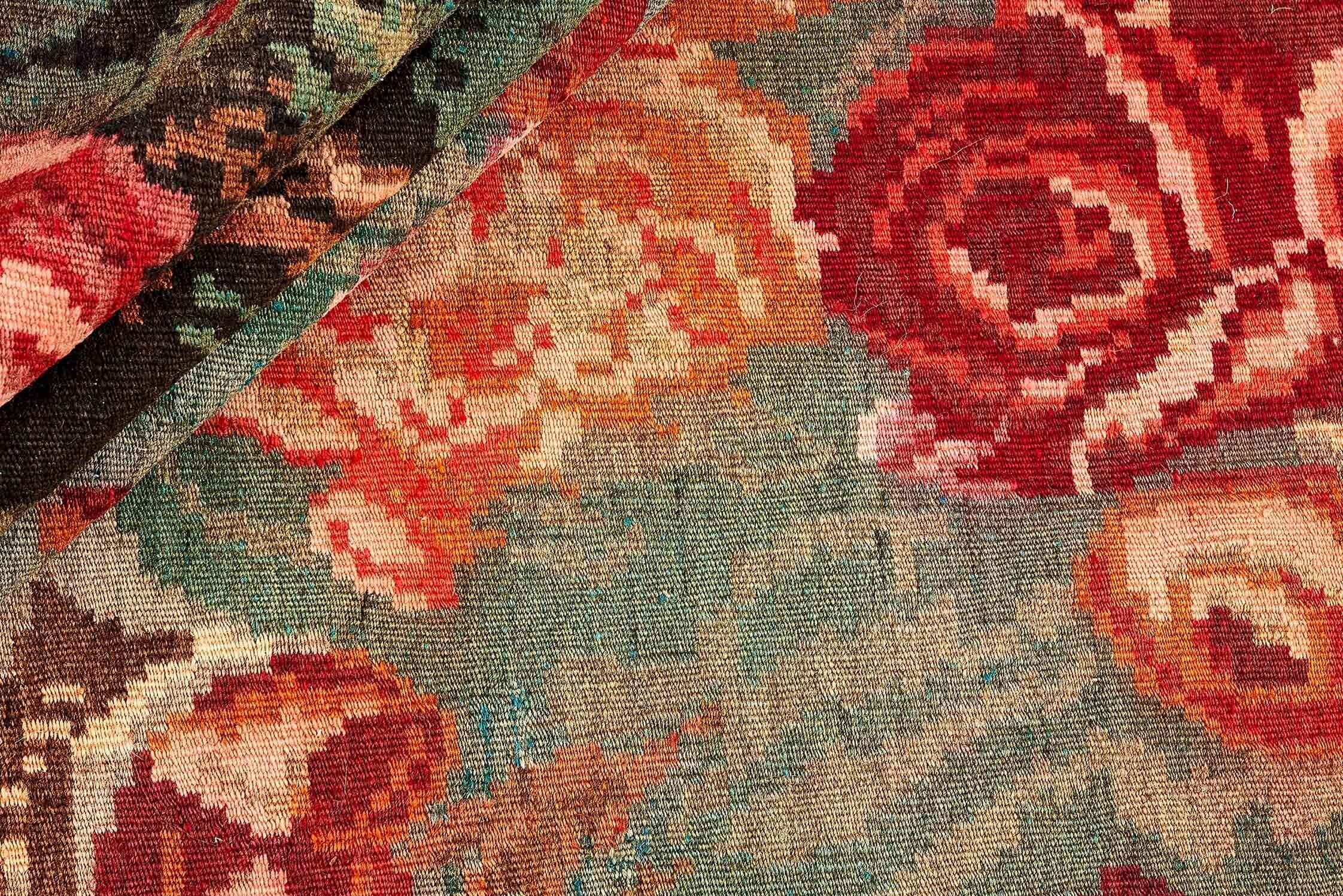 Rose Kilim Old