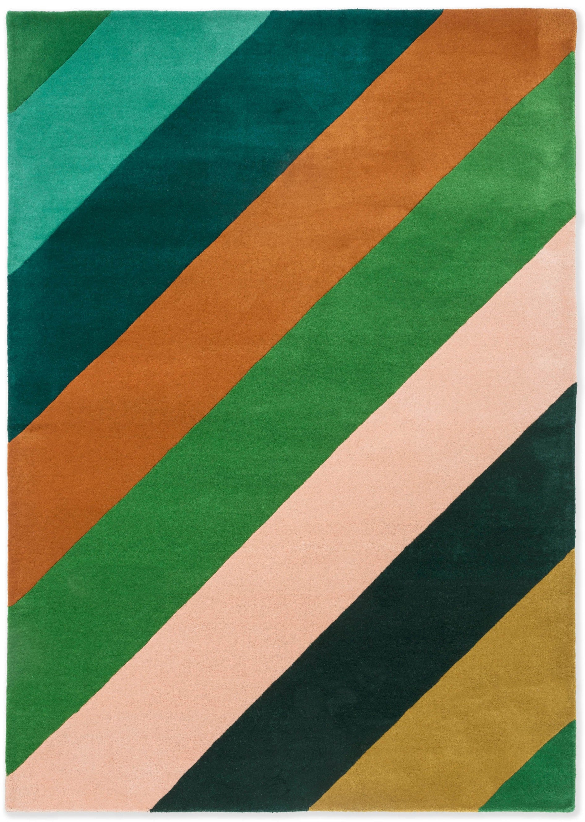 Harlequin Sherbet Stripe Emerald/Amber 144417