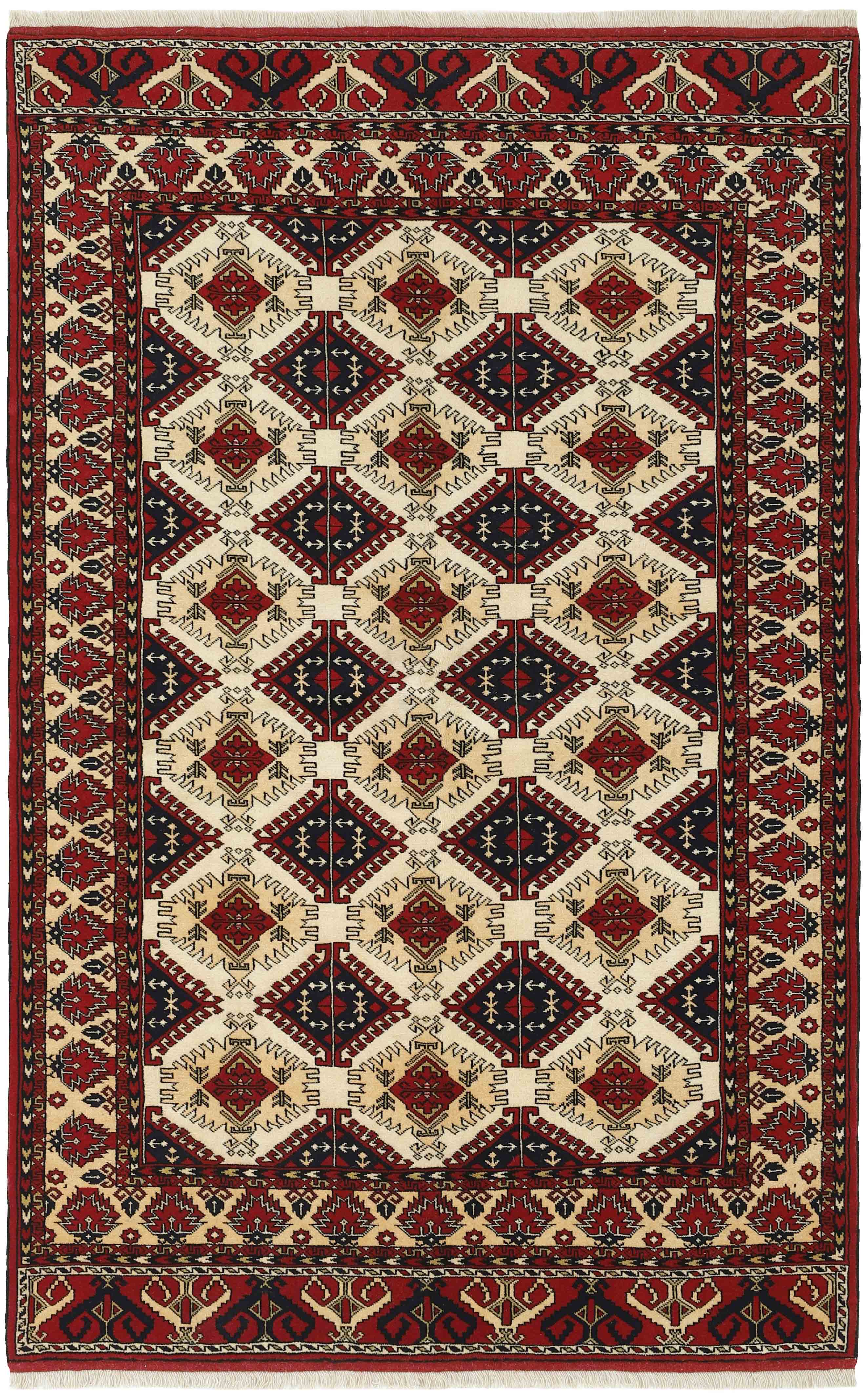 authentic red and black persian rug