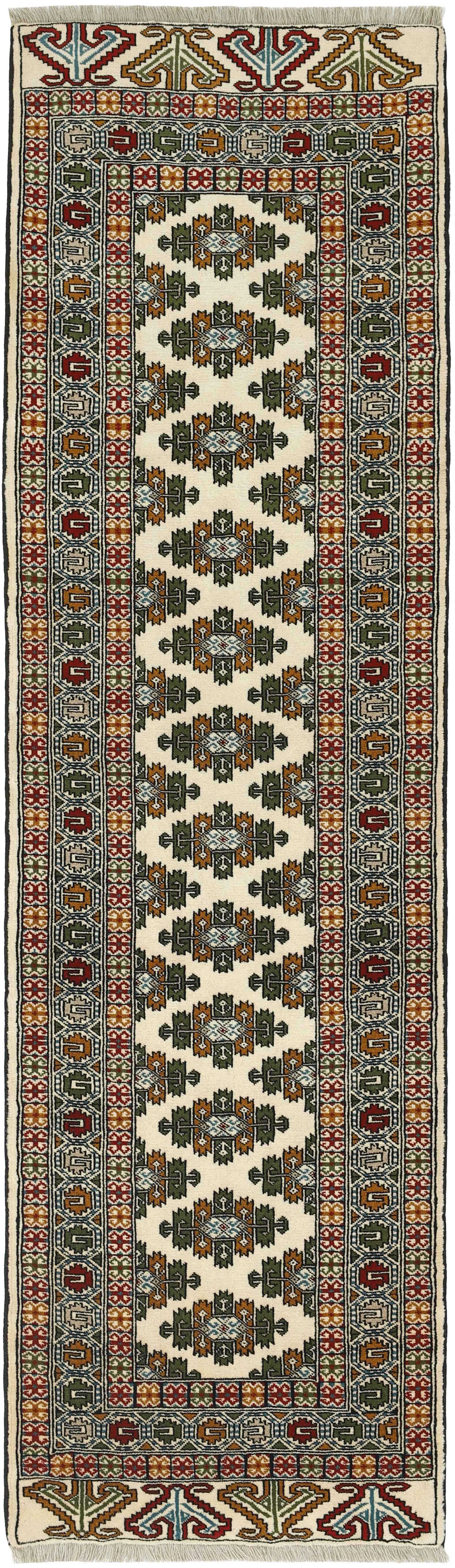 authentic blue, red and black persian runner