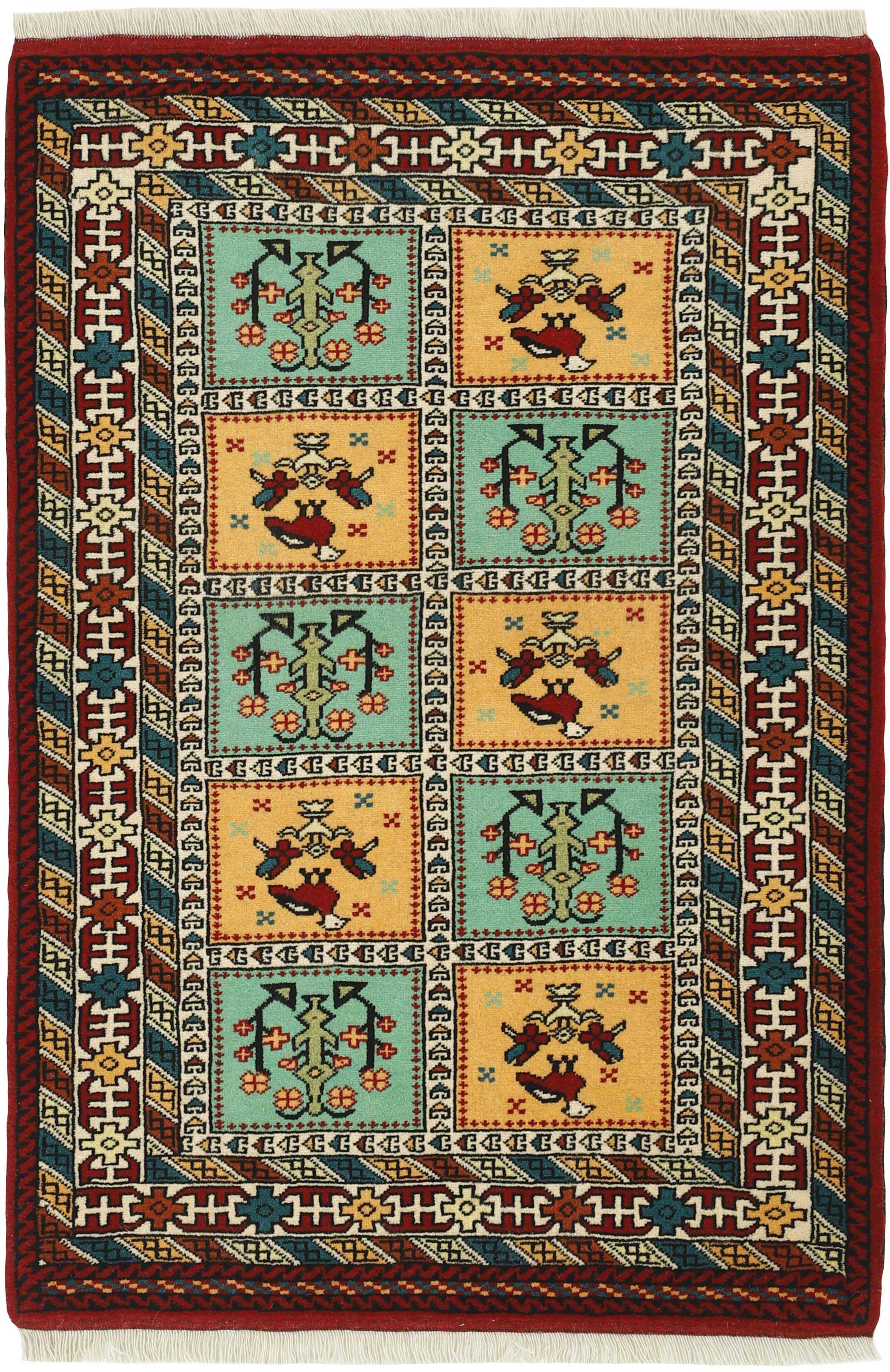 authentic multicolour persian rug