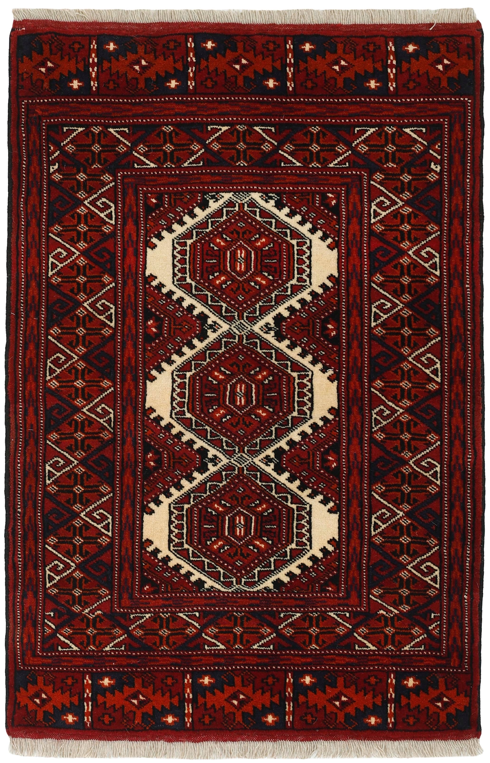 authentic red and black persian rug