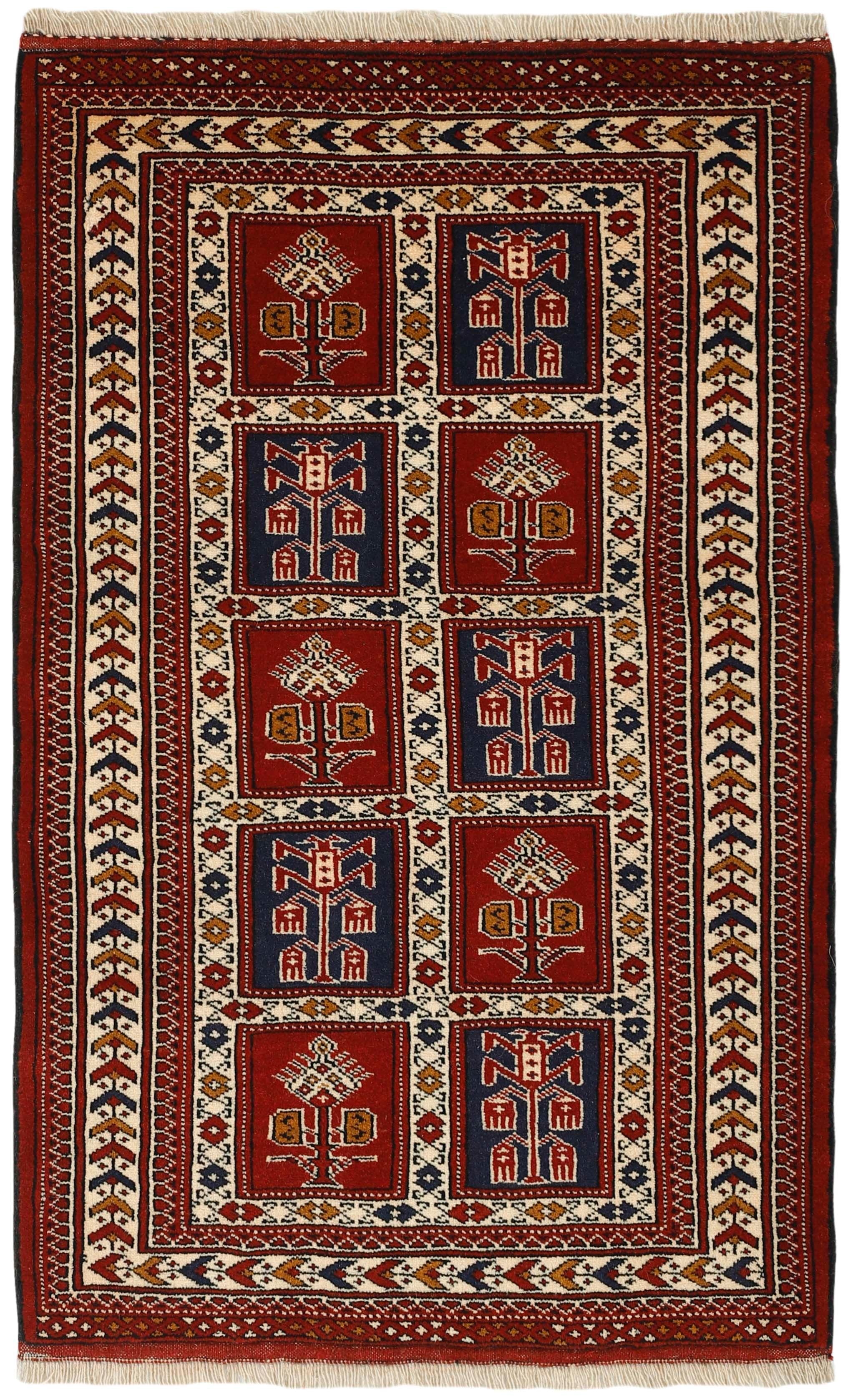 authentic red and black persian rug