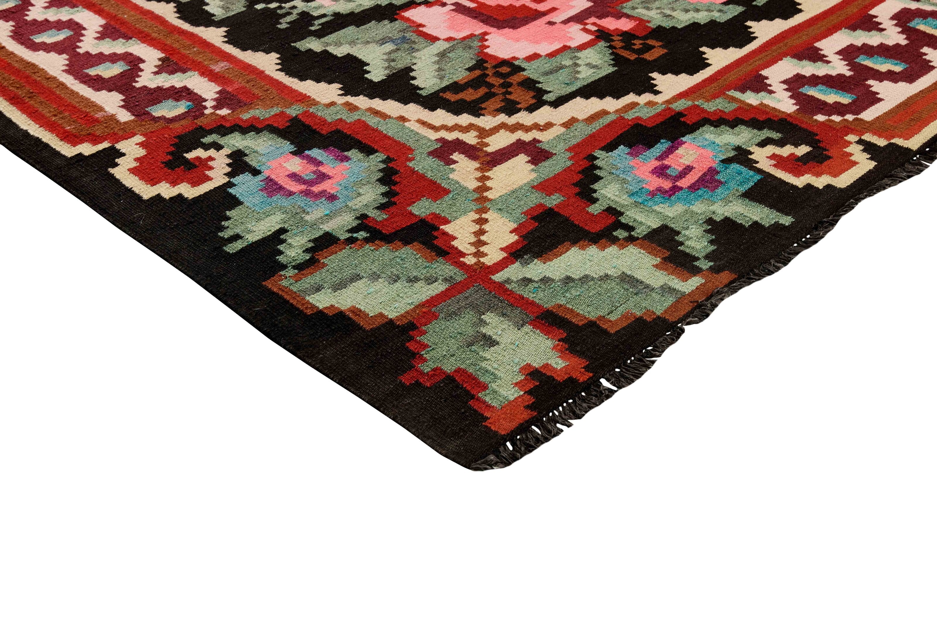 Rose Kilim Old
