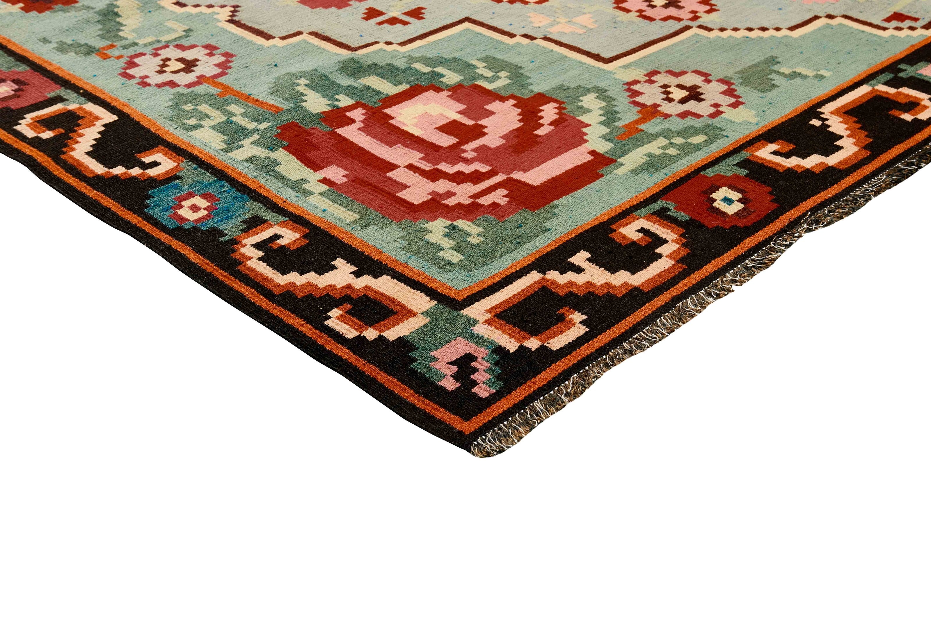 Rose Kilim Old