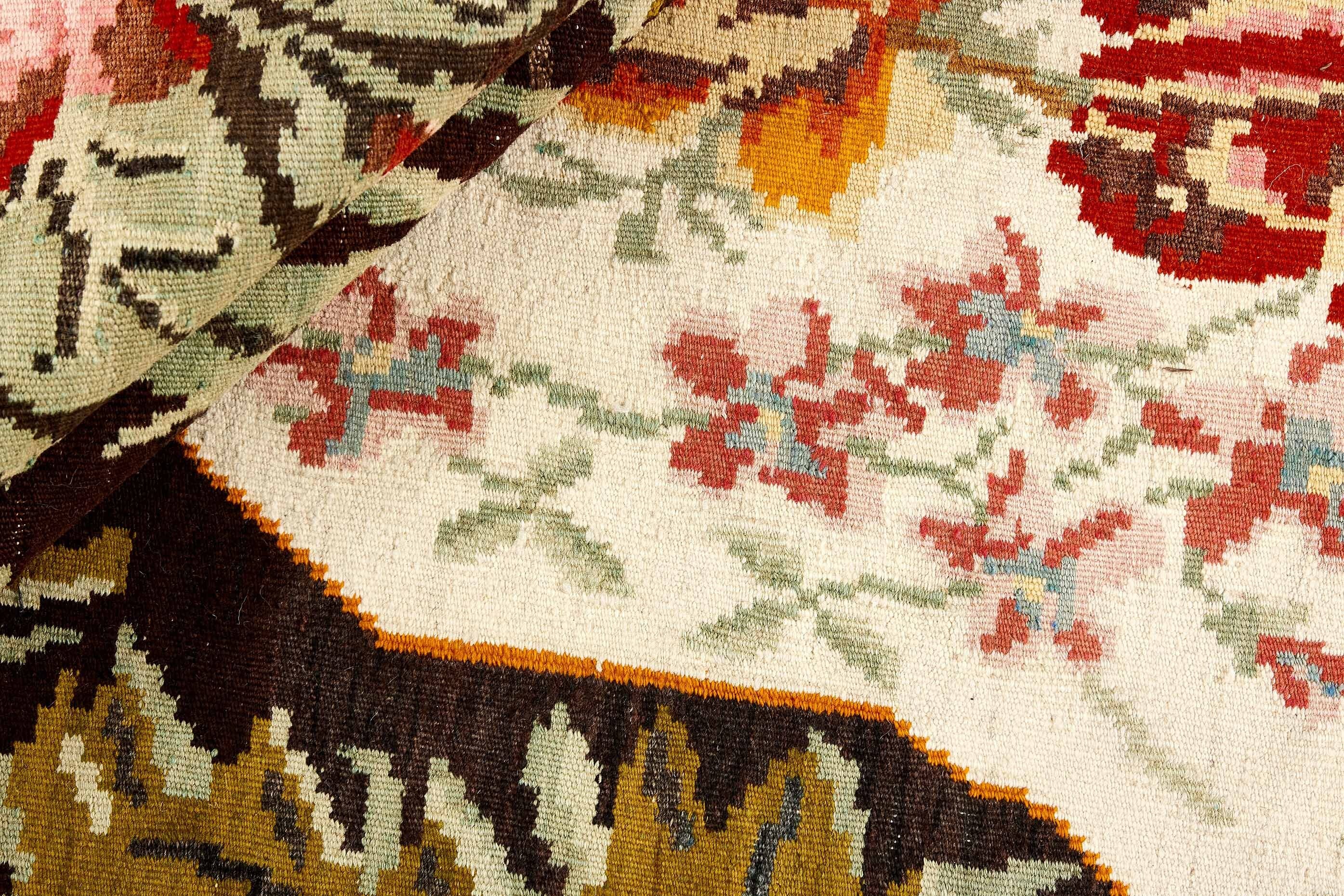 Rose Kilim Old