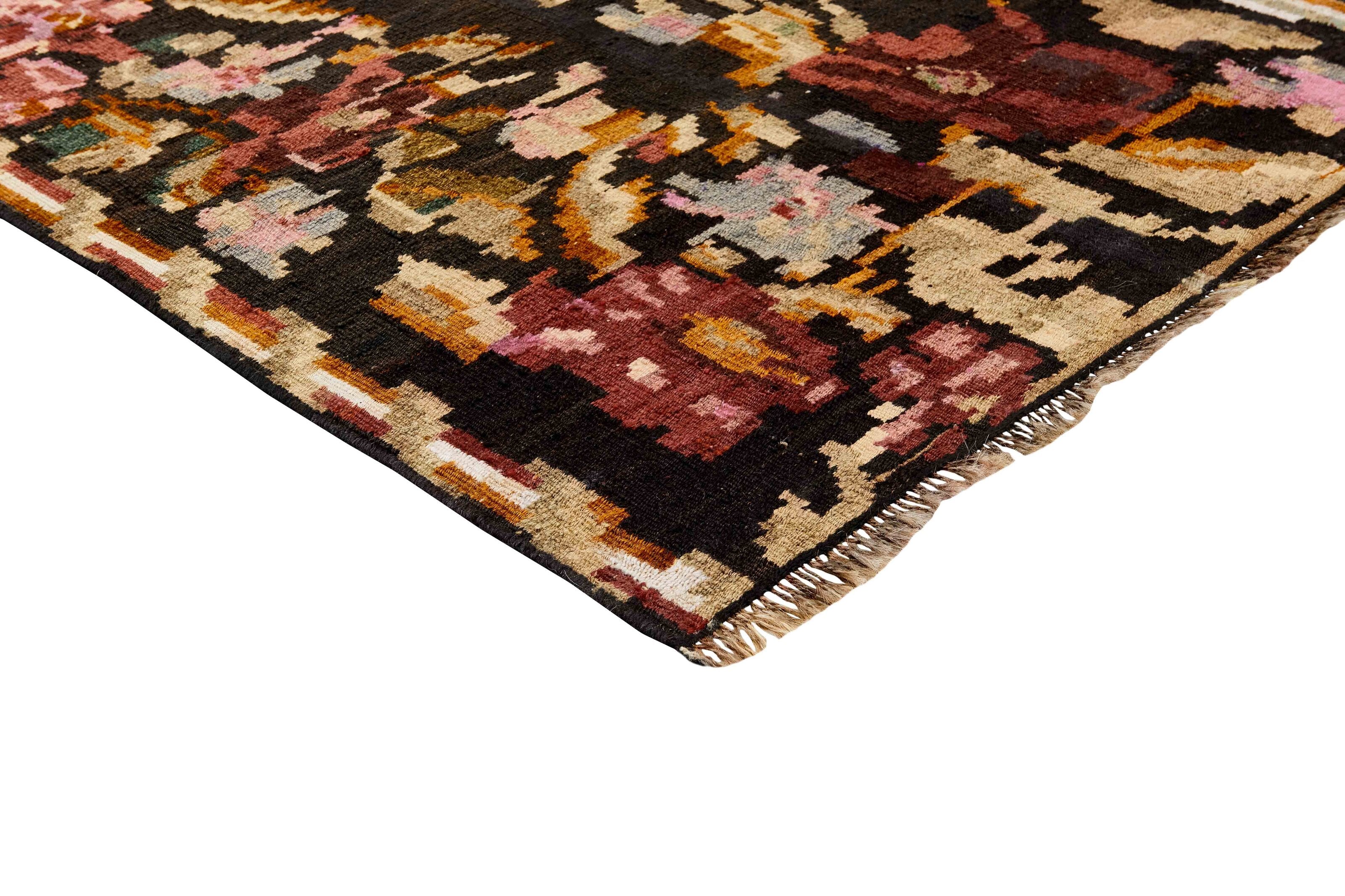 Rose Kilim Old Runner