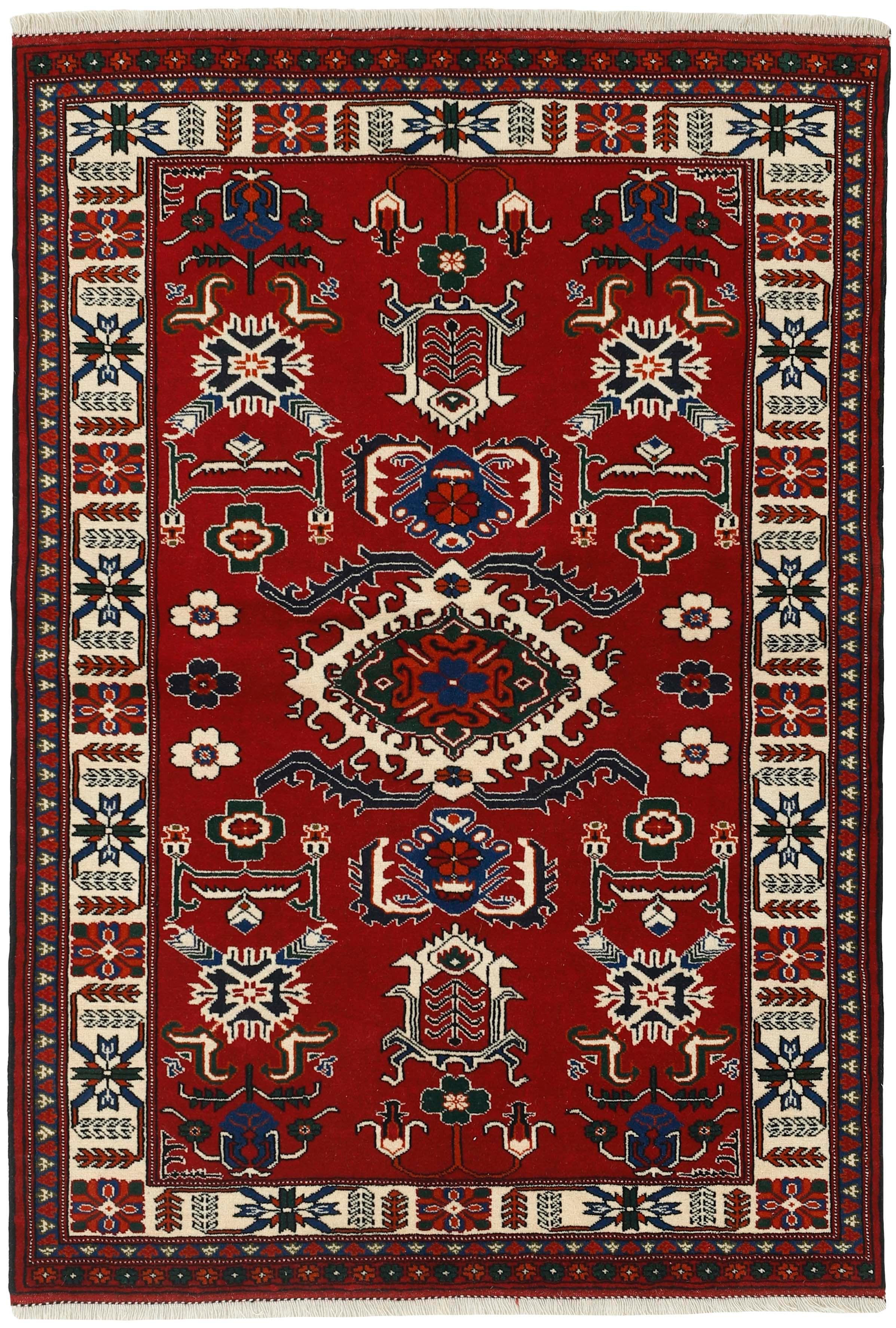 authentic red and black persian rug