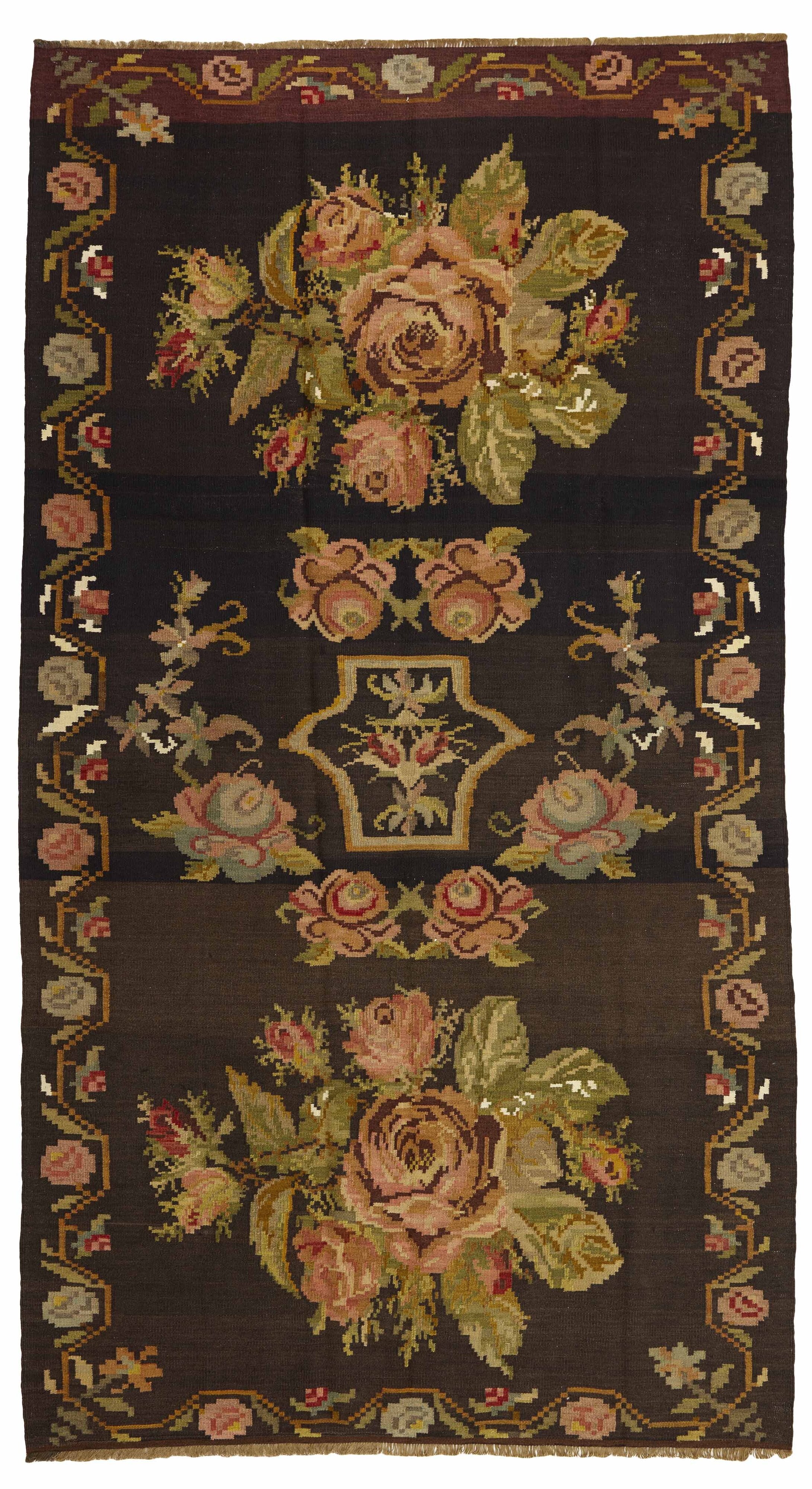 Rose Kilim Old 1483535