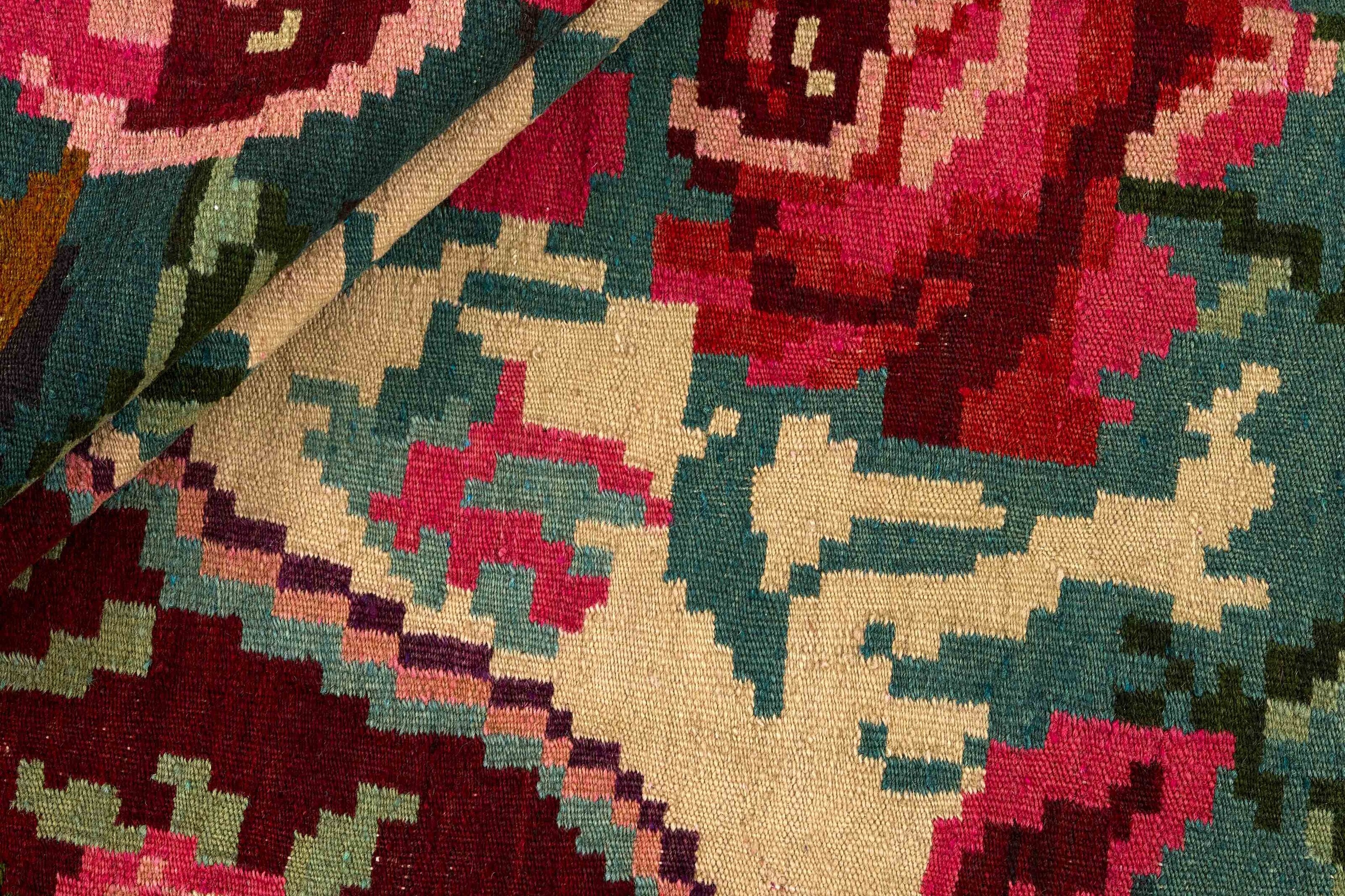 Rose Kilim Old 1483540