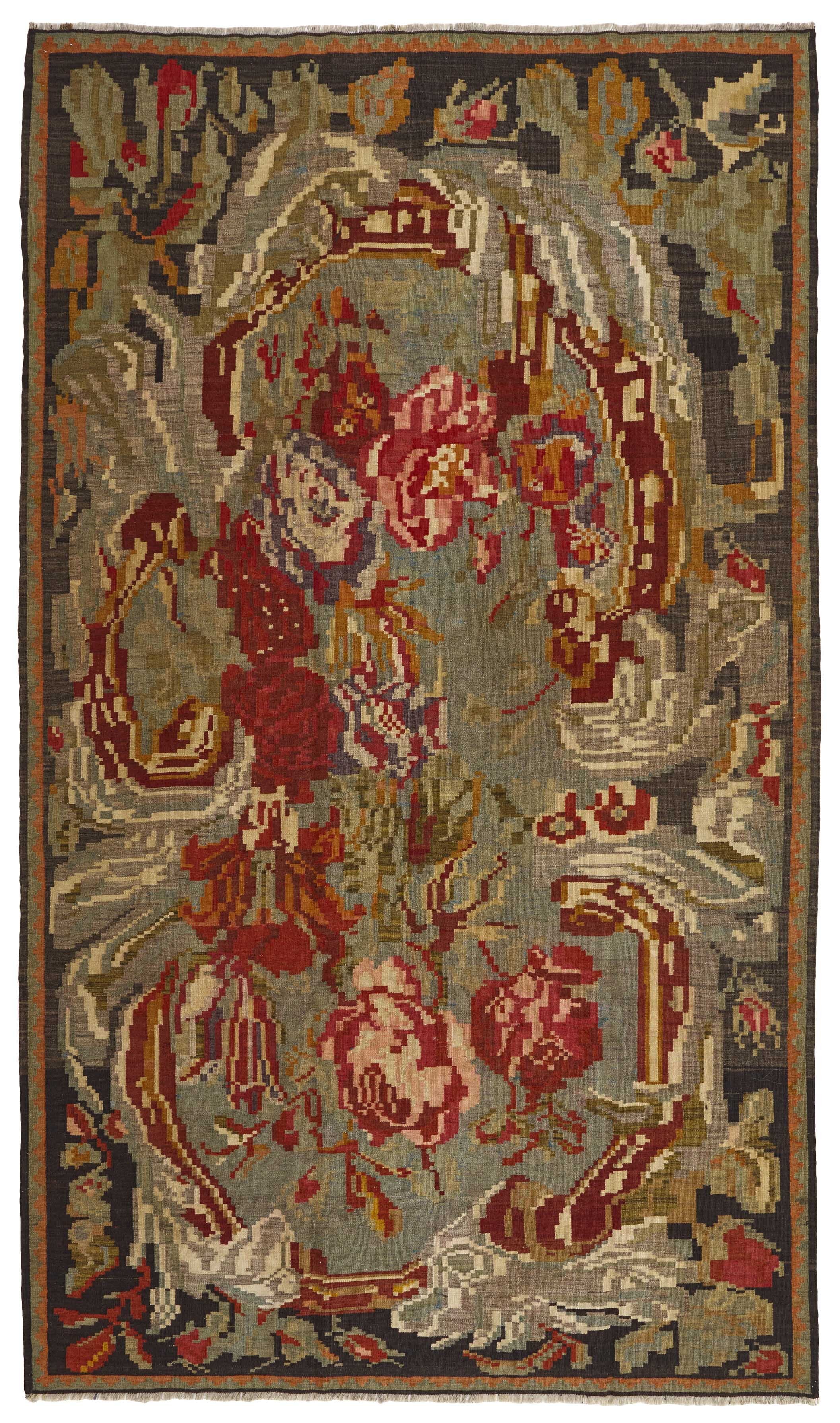 Rose Kilim Old 1483543