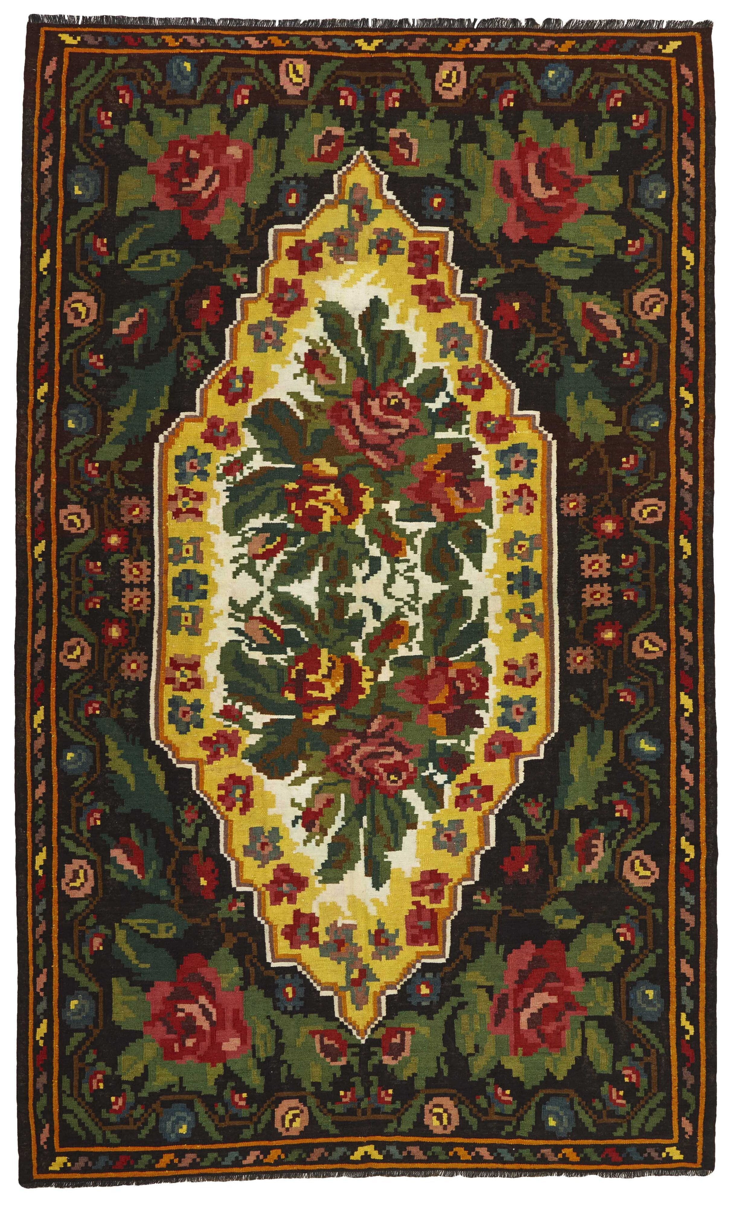 Rose Kilim Old 1483552