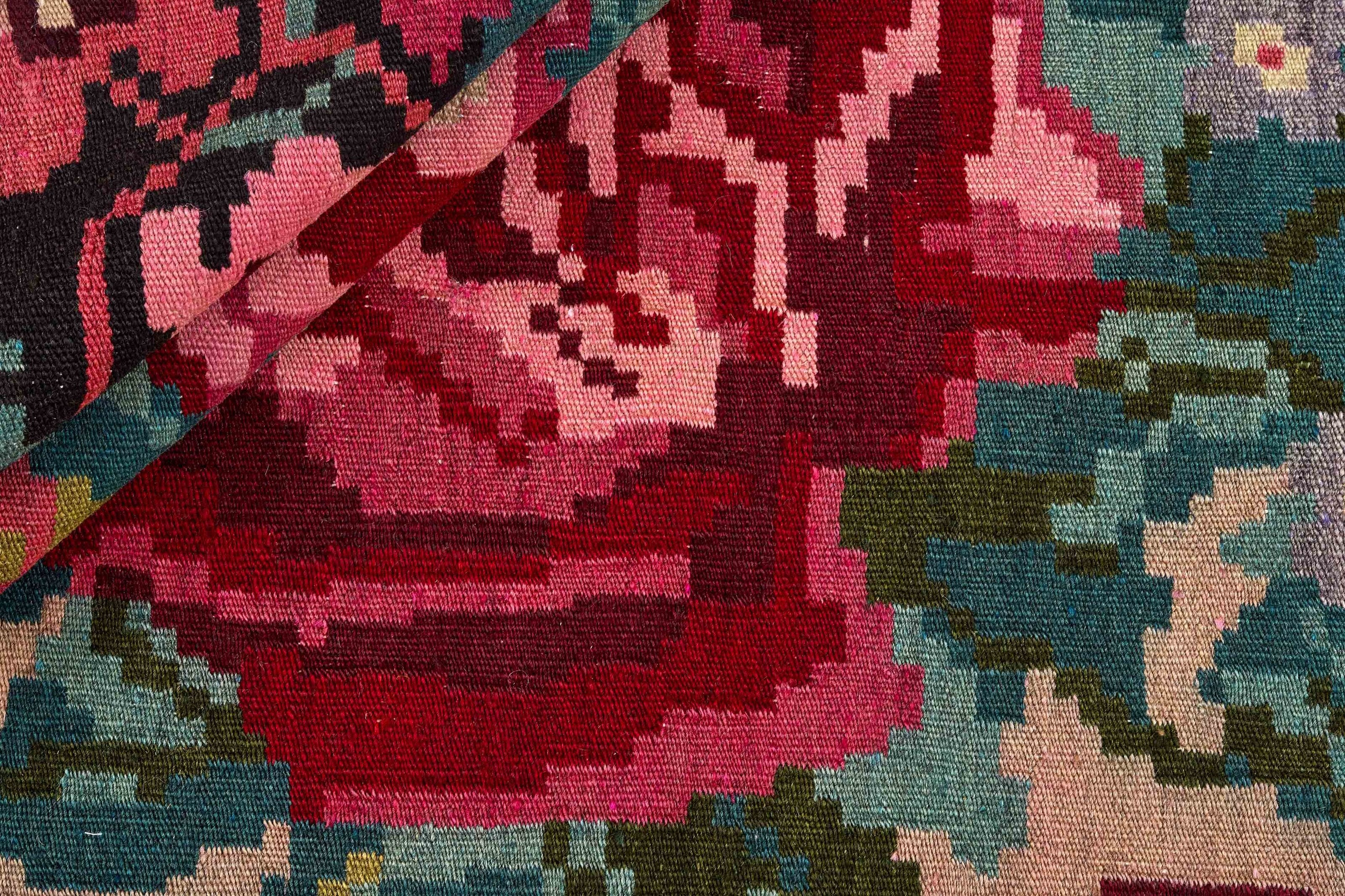 Rose Kilim Old 1483561