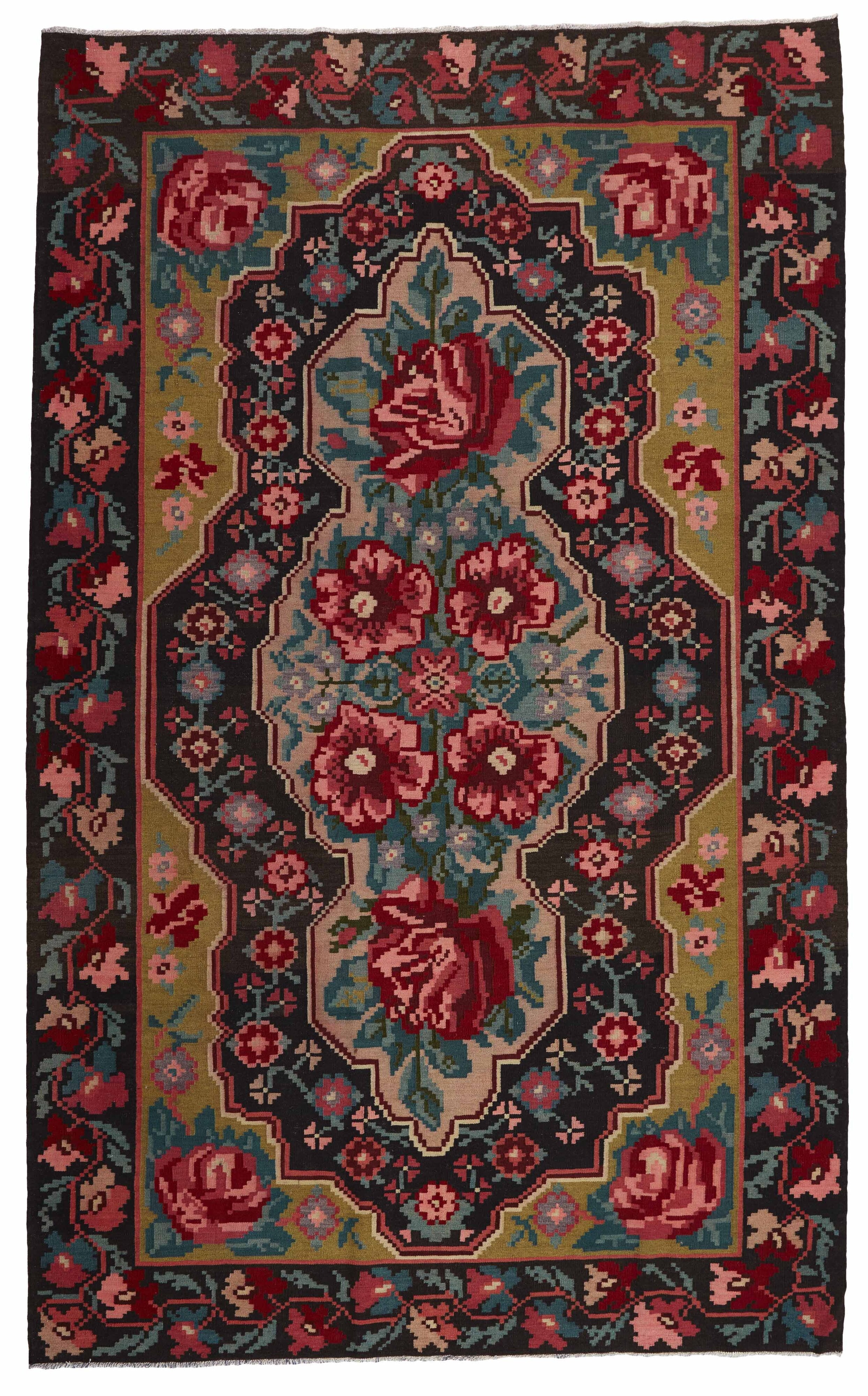Rose Kilim Old 1483561