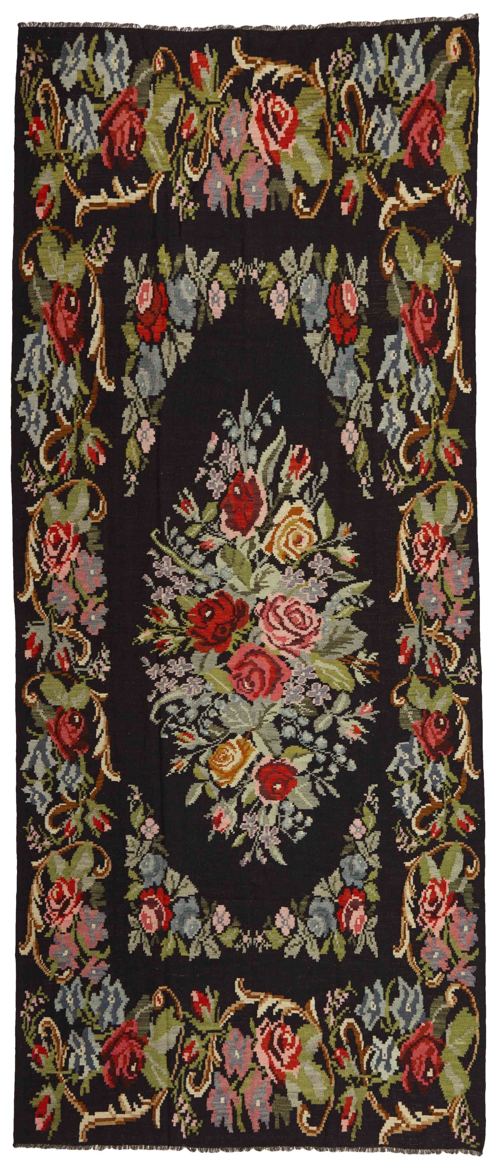 Rose Kilim Old 1483582
