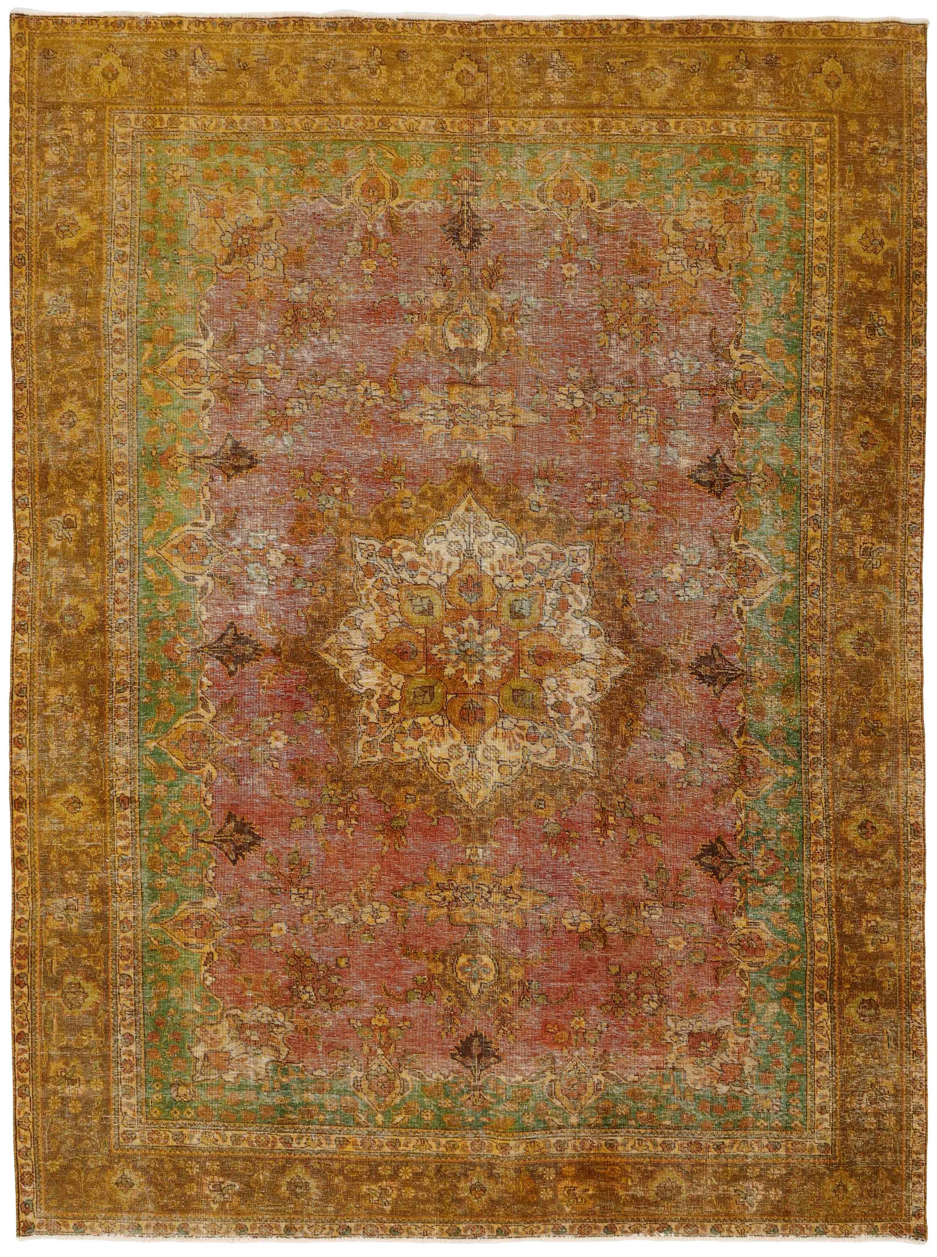 multicolour vintage persian rug