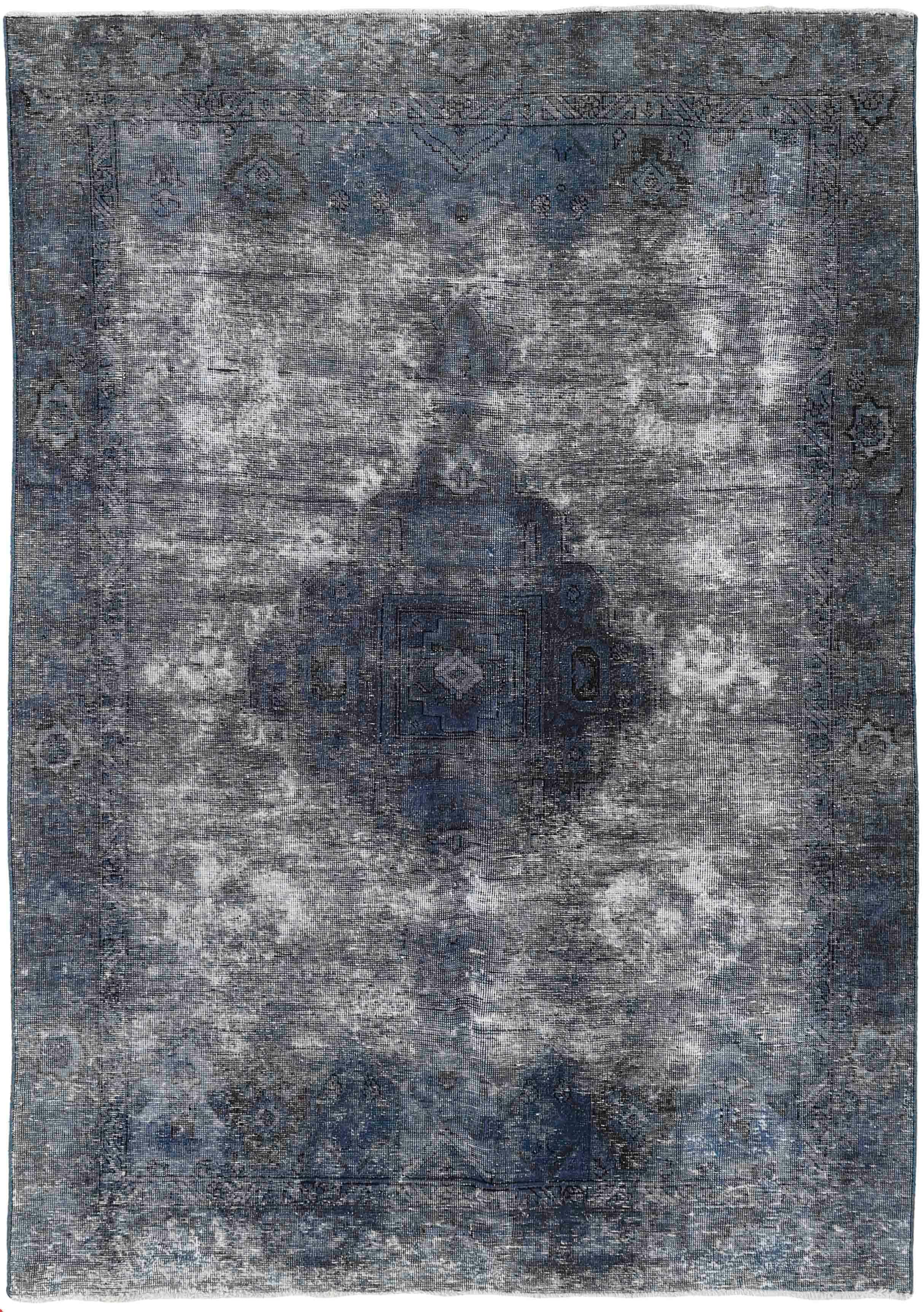 grey vintage persian rug