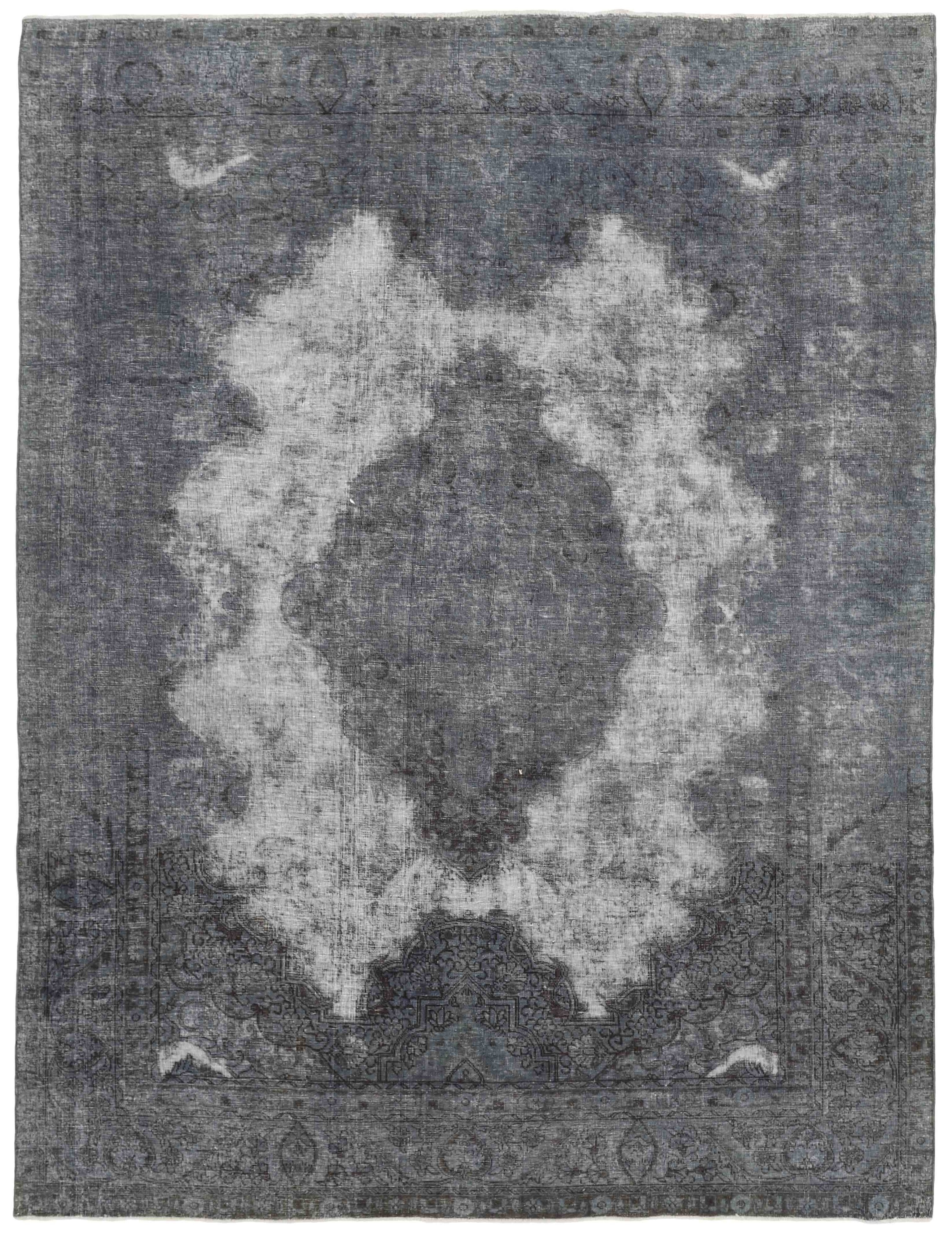 grey vintage persian rug