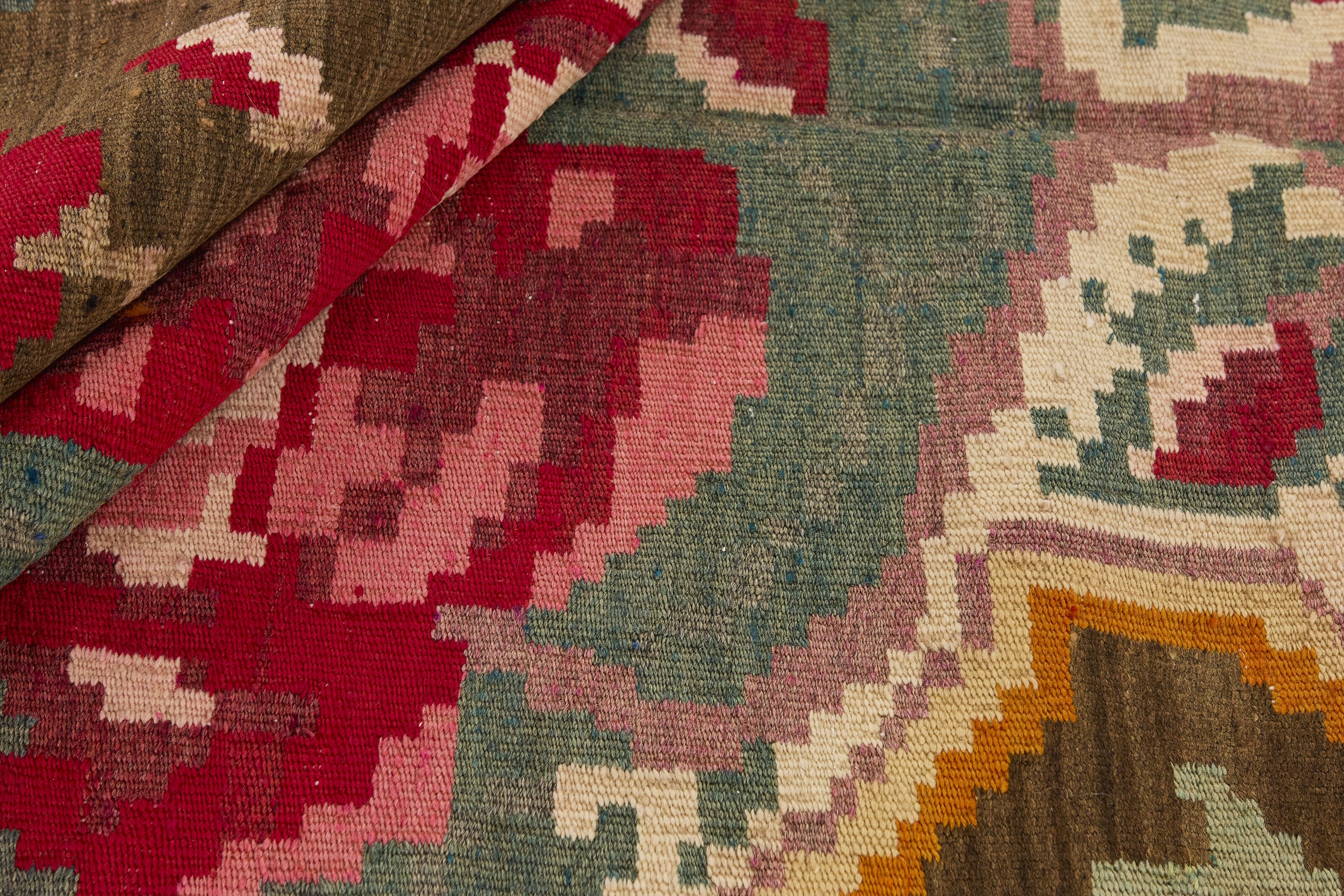 Rose Kilim Old 1512216