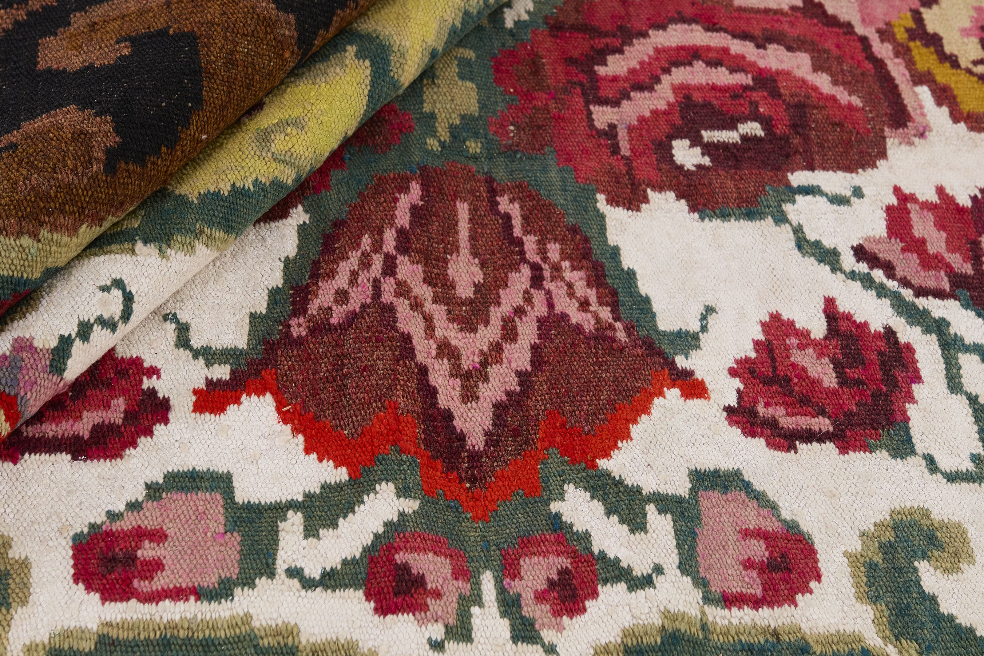 Rose Kilim Old 1512242