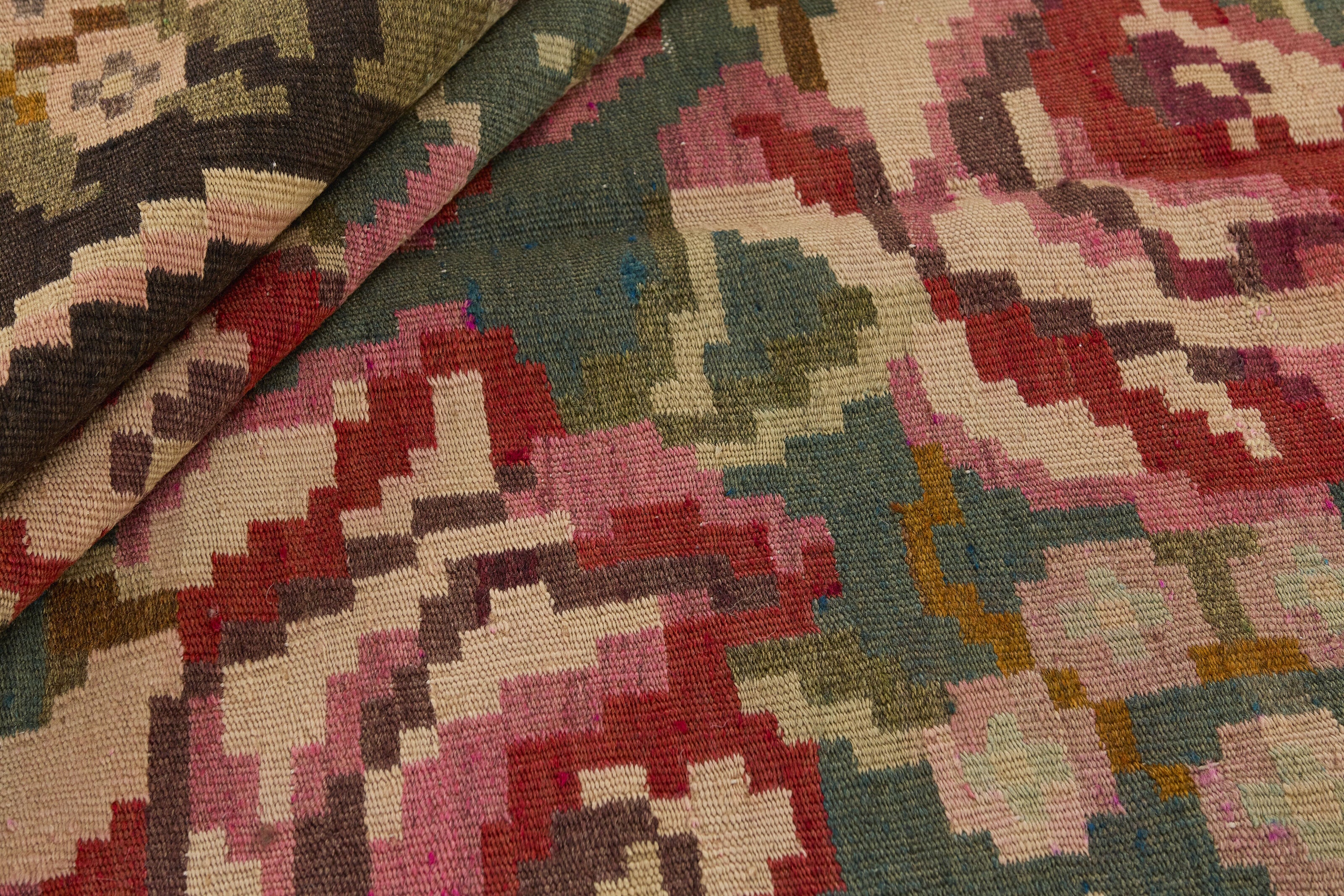 Rose Kilim Old 1512251