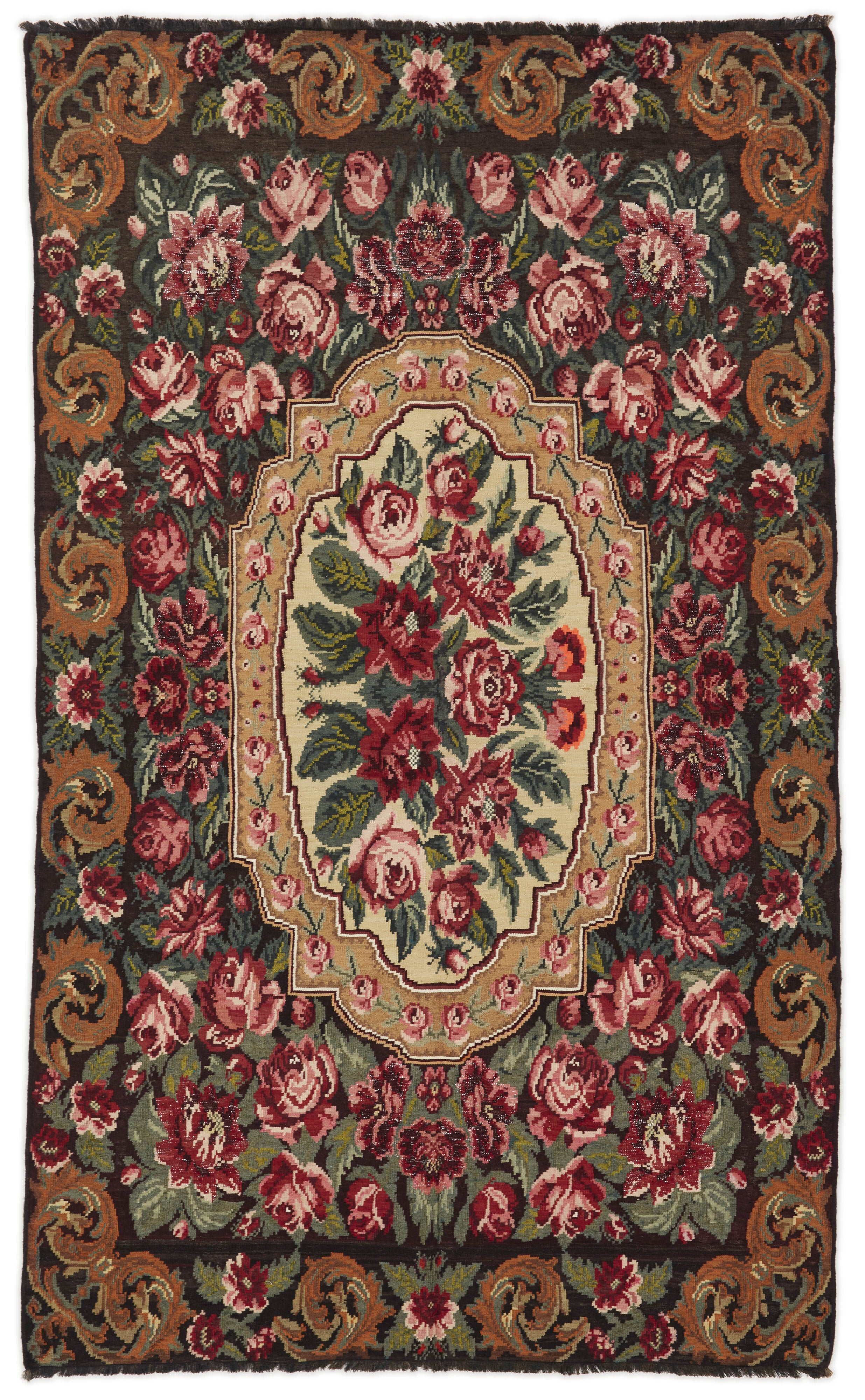 Rose Kilim Old 1512358