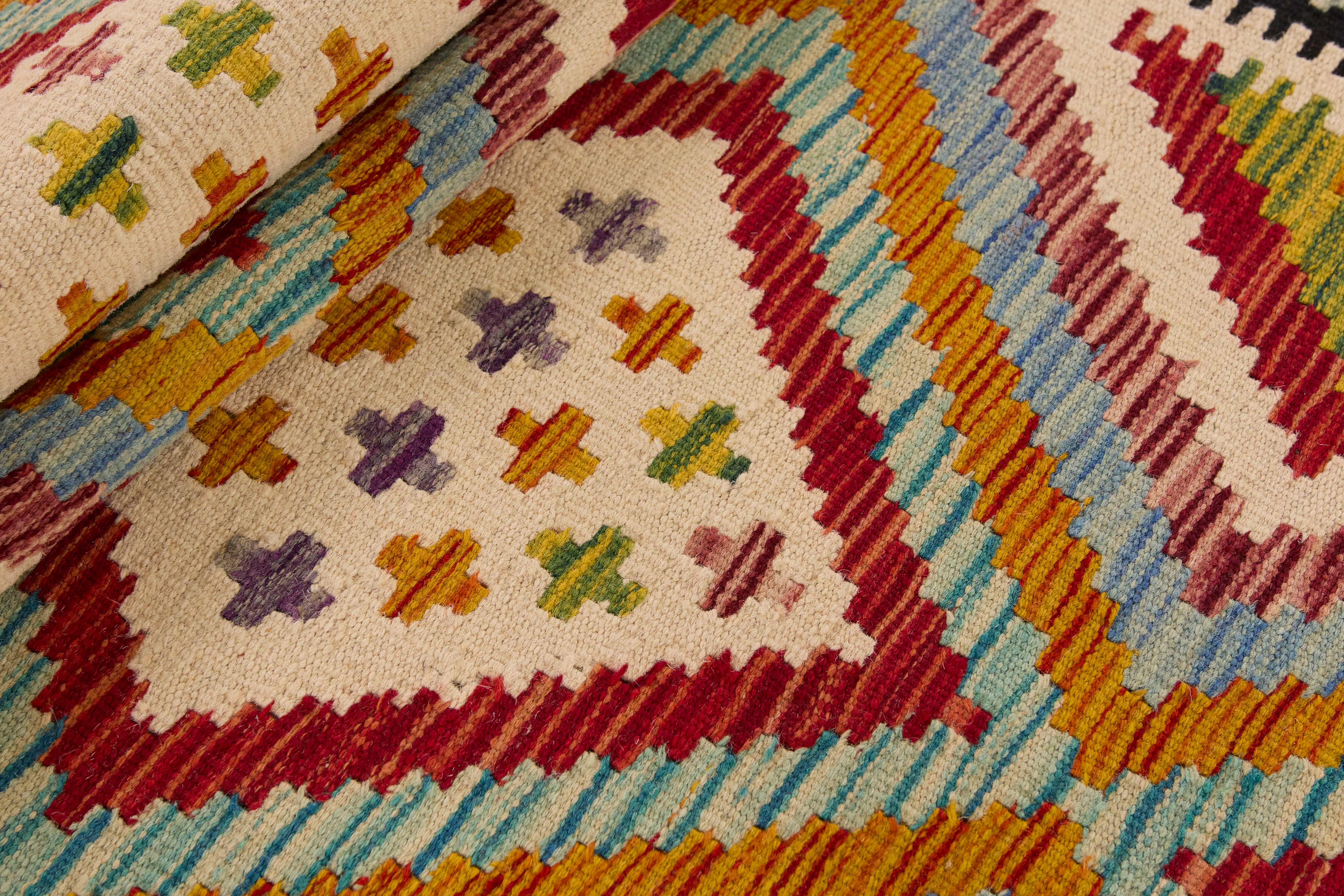 Afghan Kilim Runner 1514109