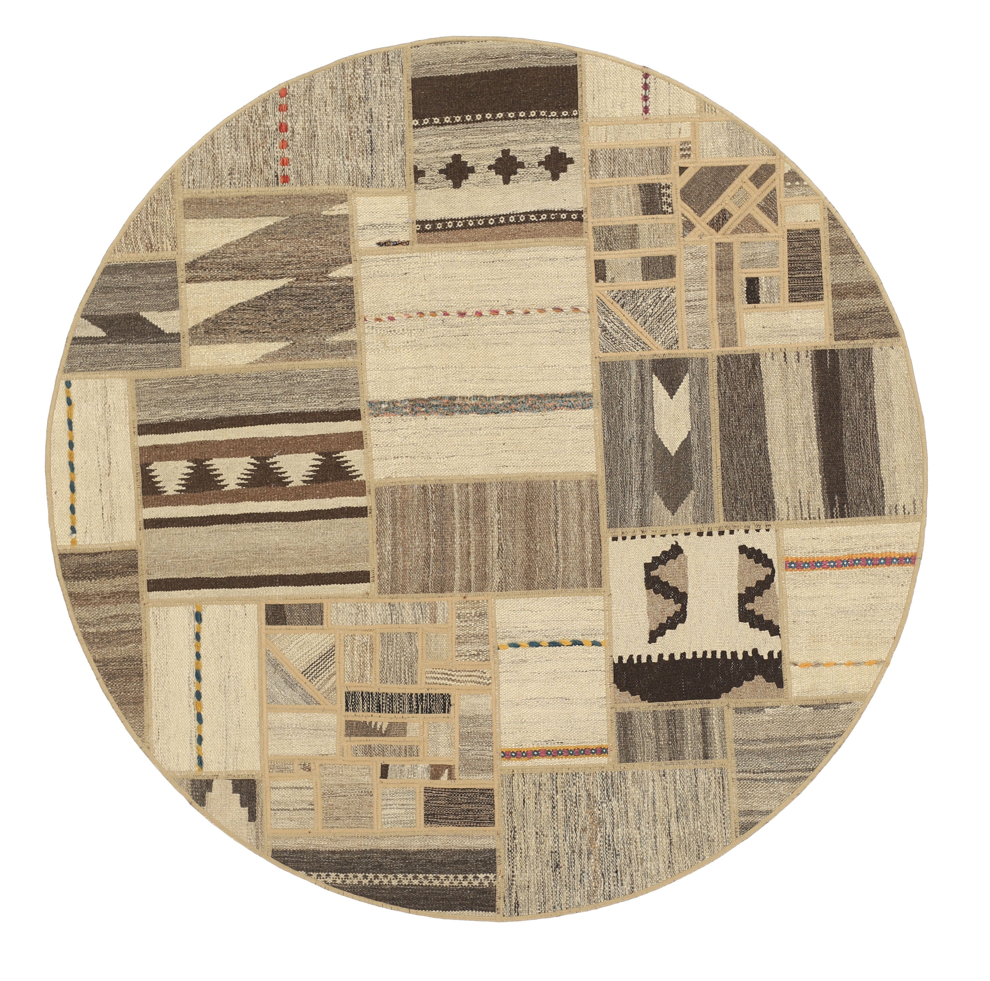 Tekkeh Kilim Round 1519432