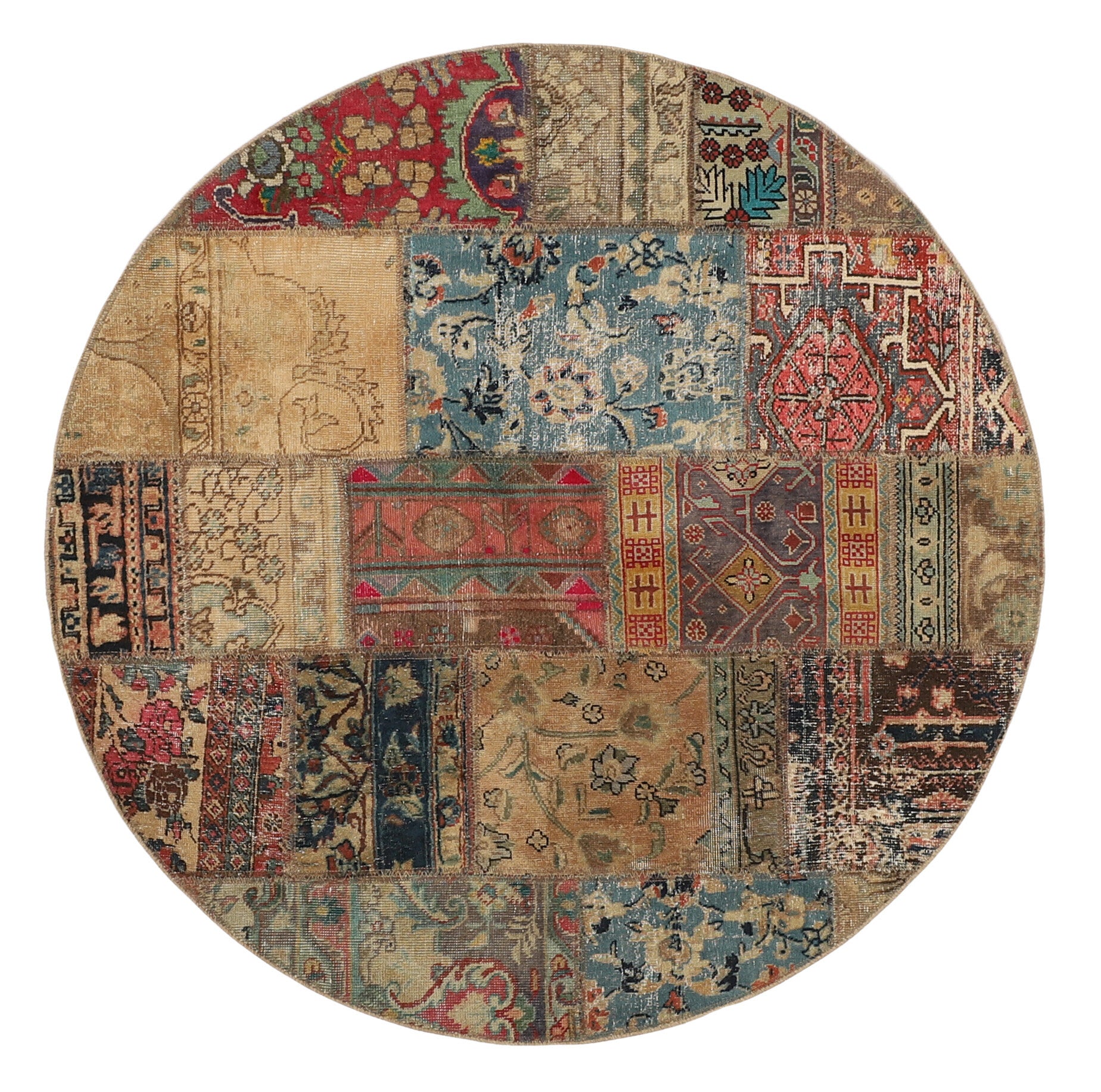 Vintage Patchwork Circle 1521887