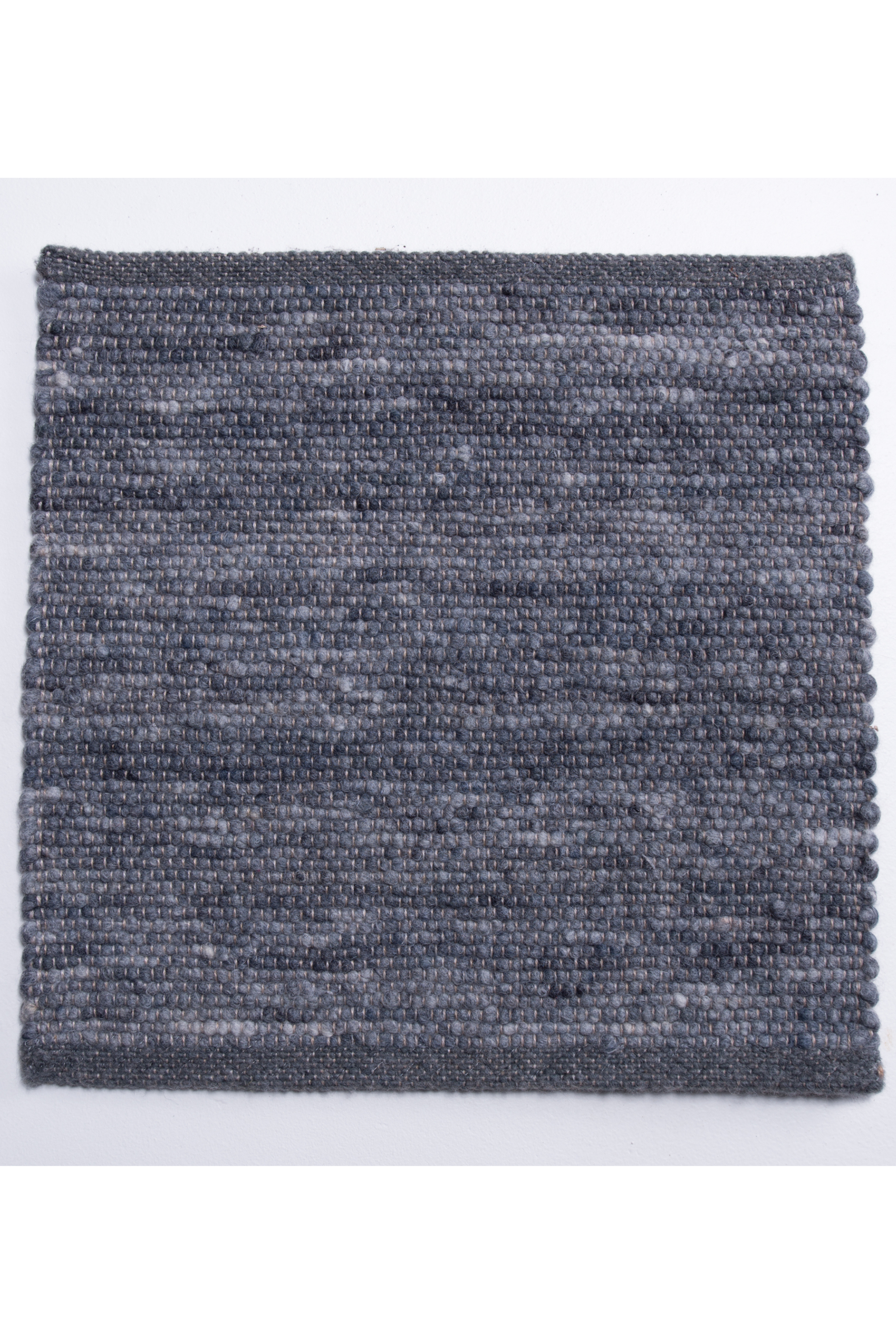 Grey luxury plain handwoven rug