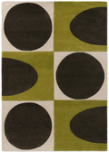 Orla Kiely Spot Square Walnut/Lichen 157907