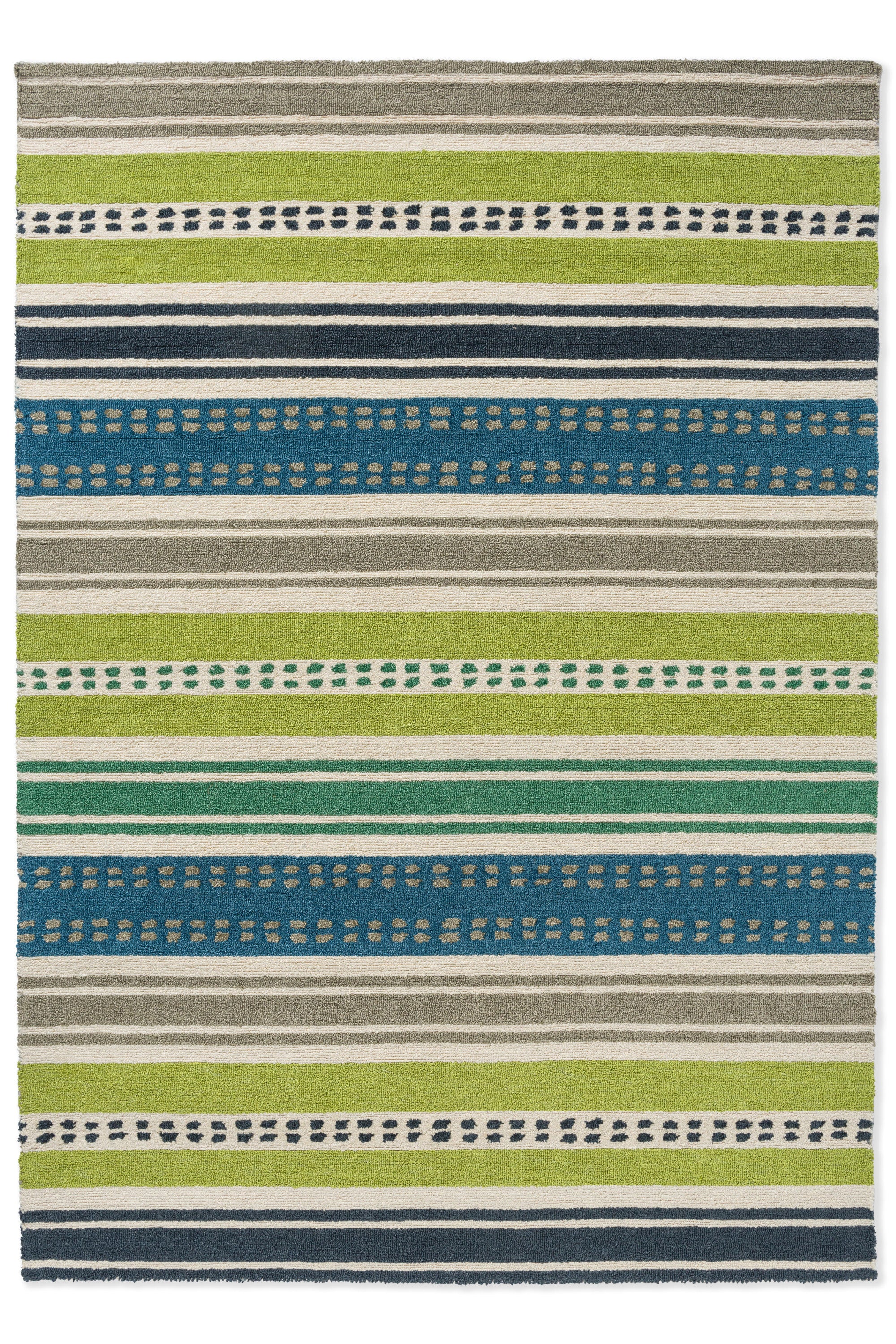 multicolour aztec design indoor/outdoor rug