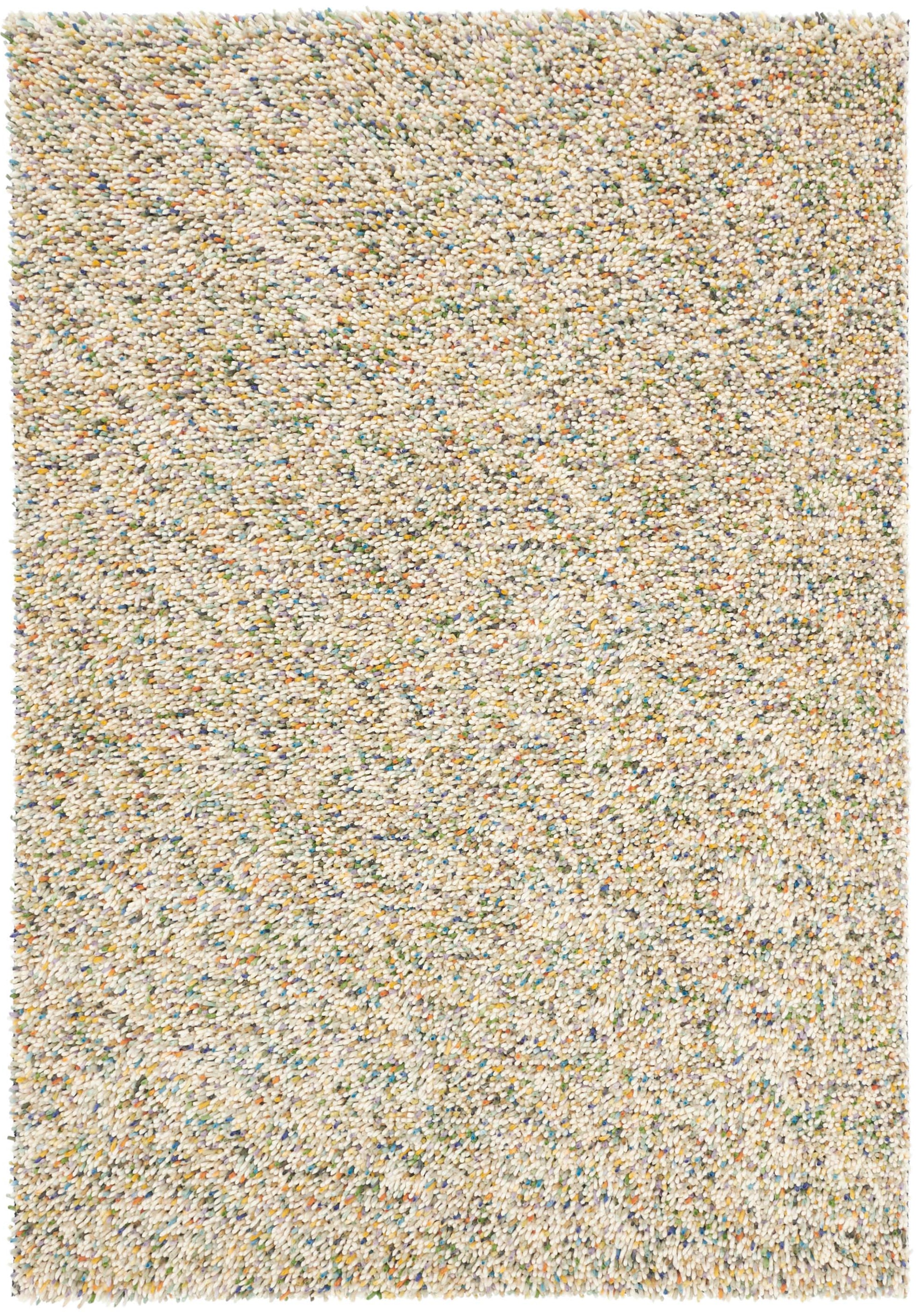 multicolour brink & campman shagpile rug