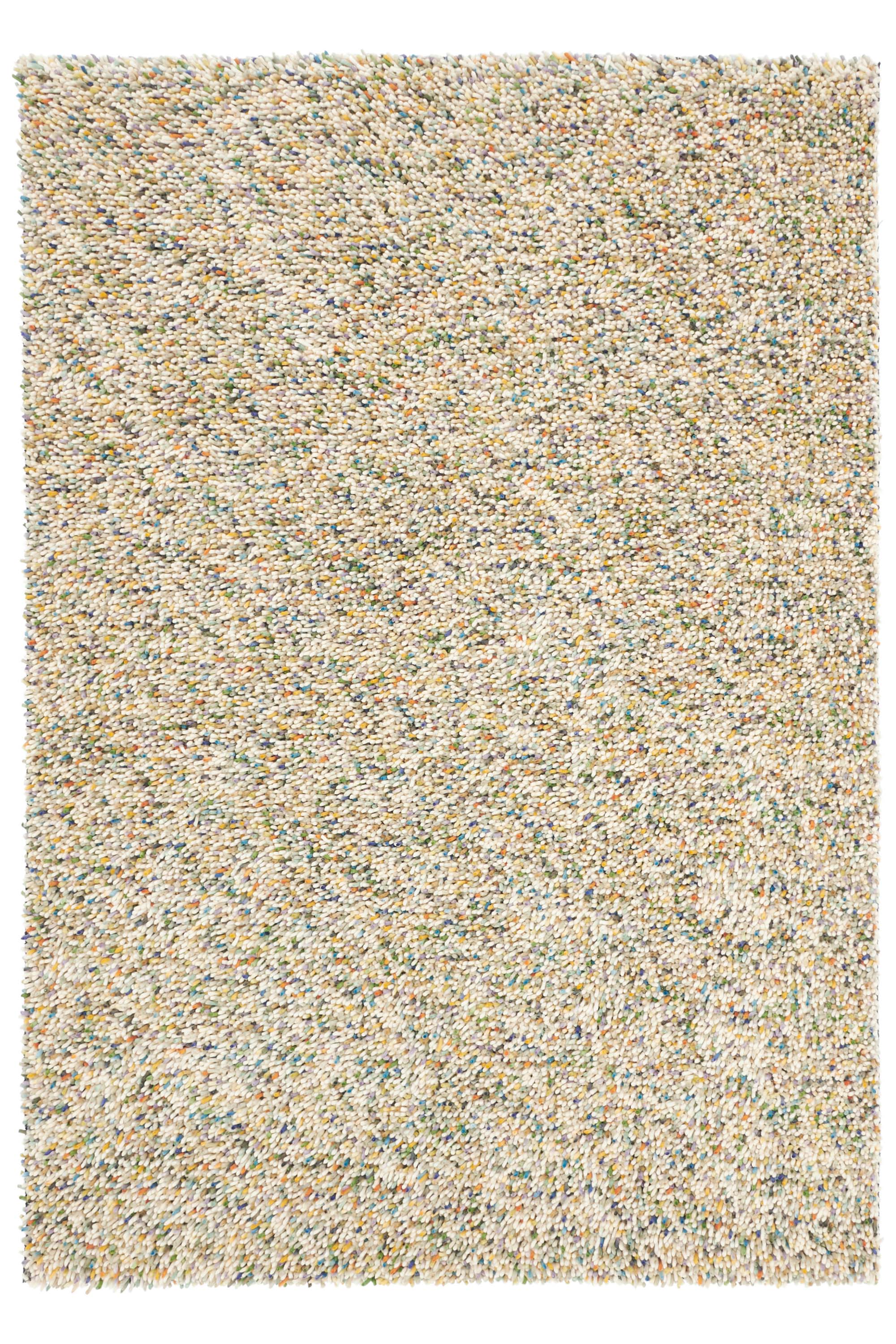 multicolour brink & campman shagpile rug