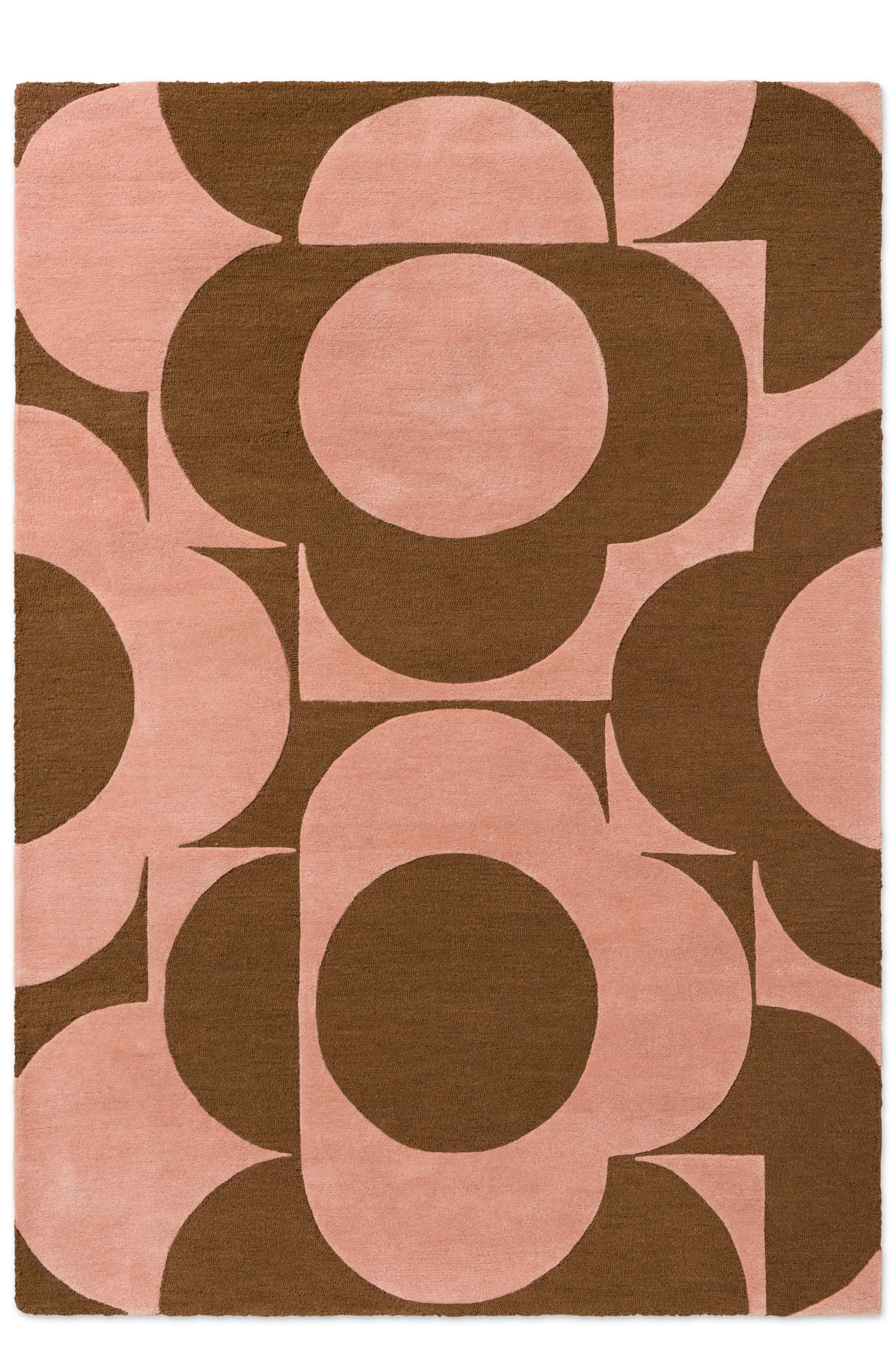 Orla Kiely Prism Flower Pink/Terracotta 58002