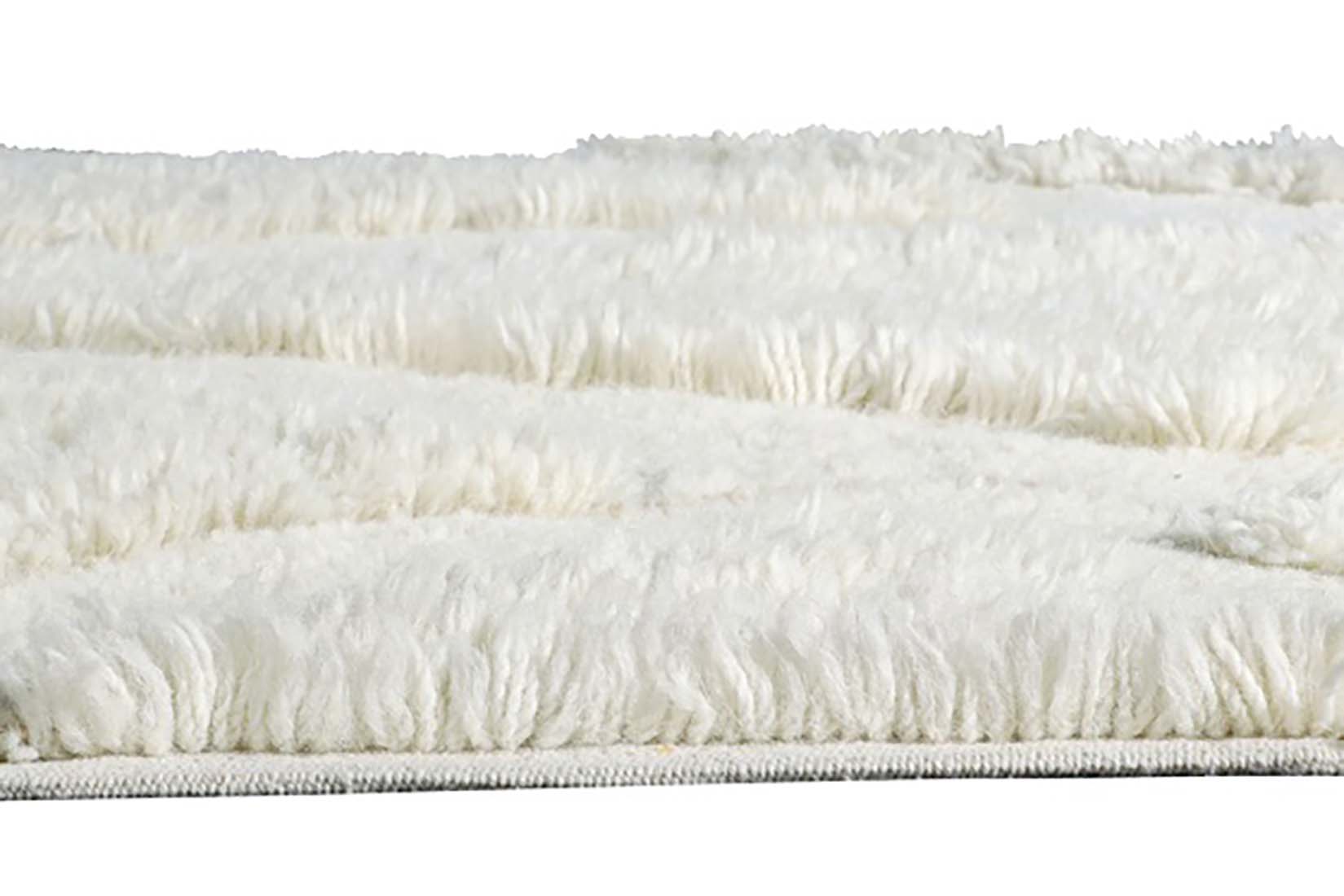 textured cream area rug
