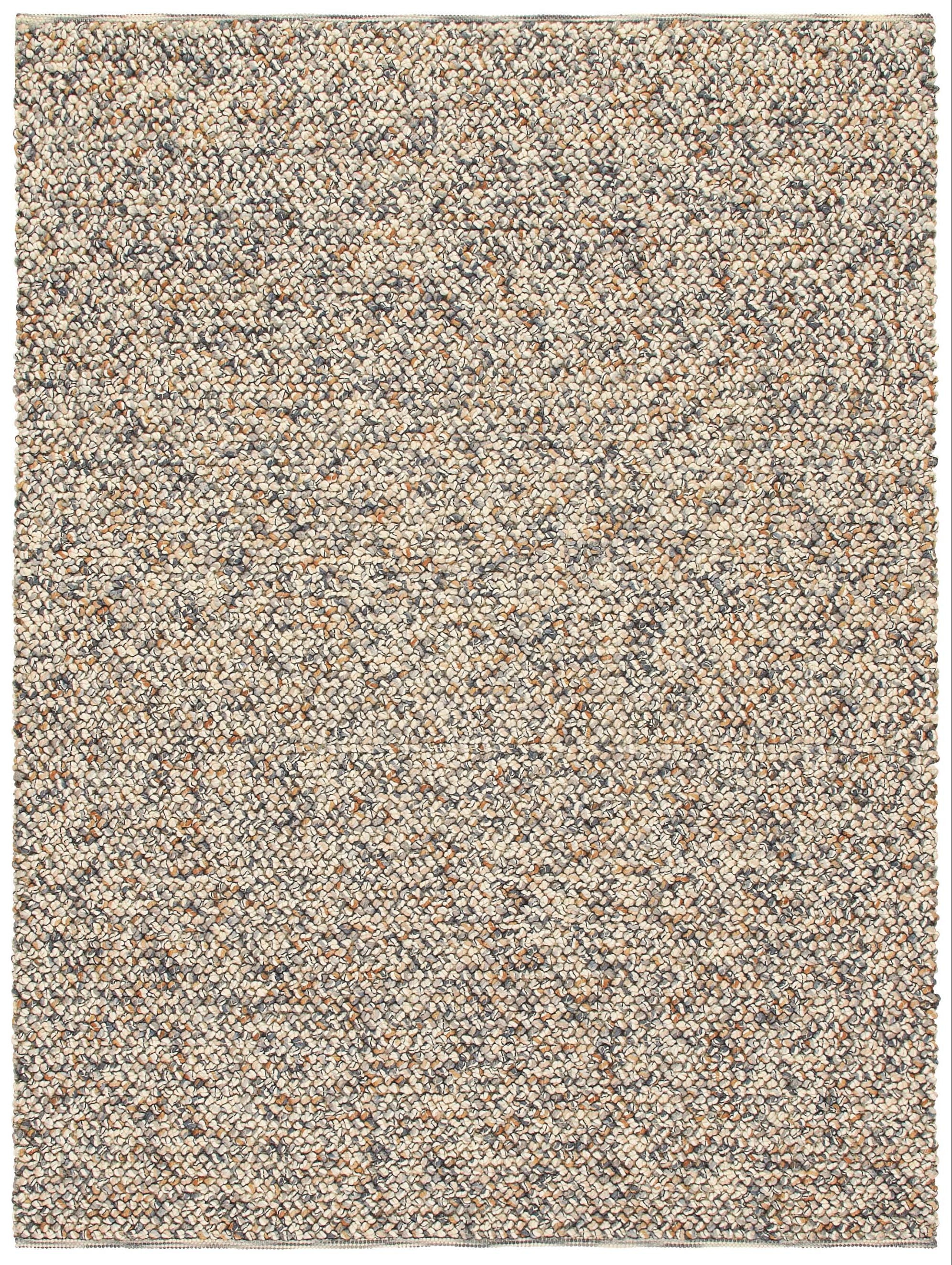brink and campman brown textured wool and jute rug