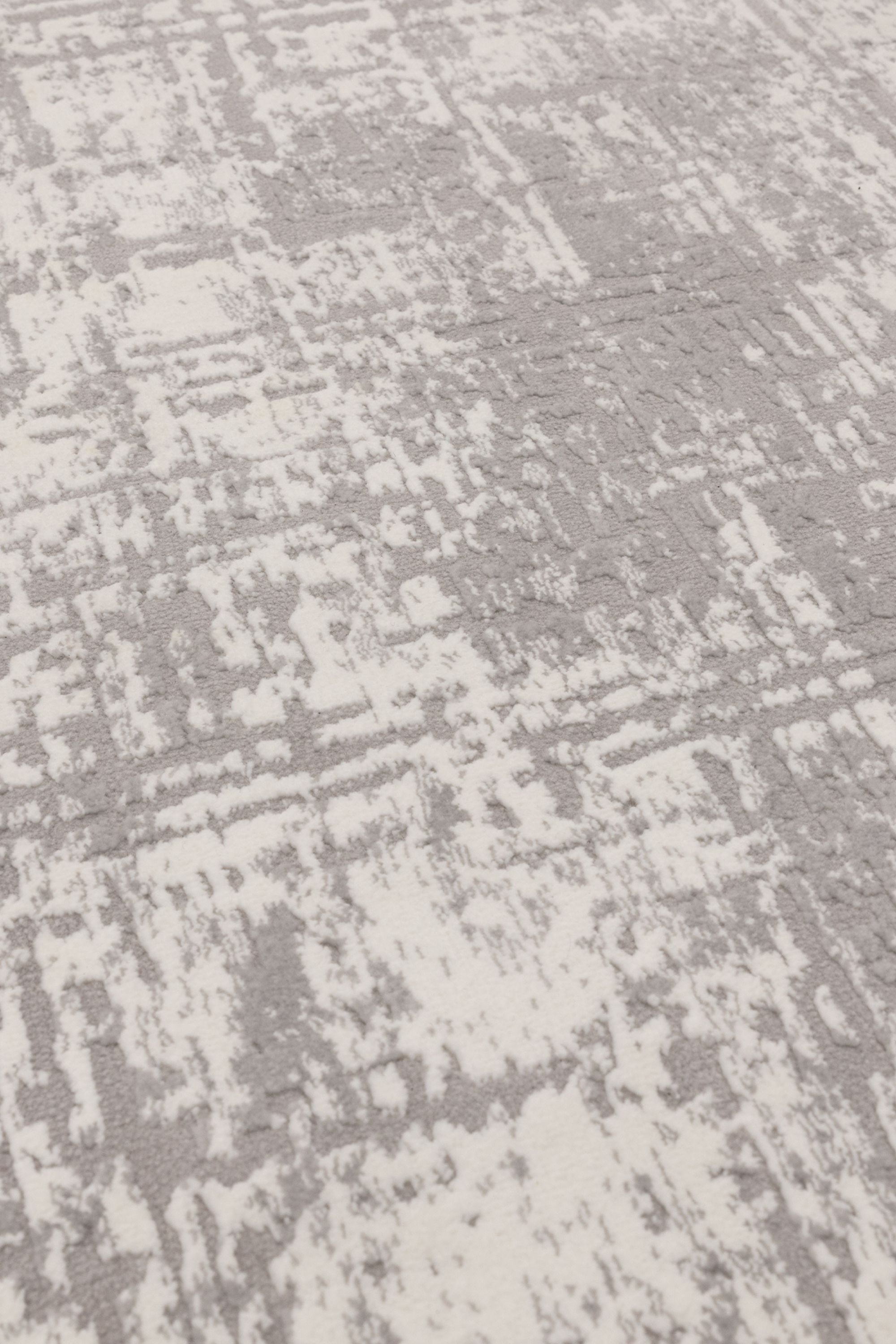 kuza grey abstract rug