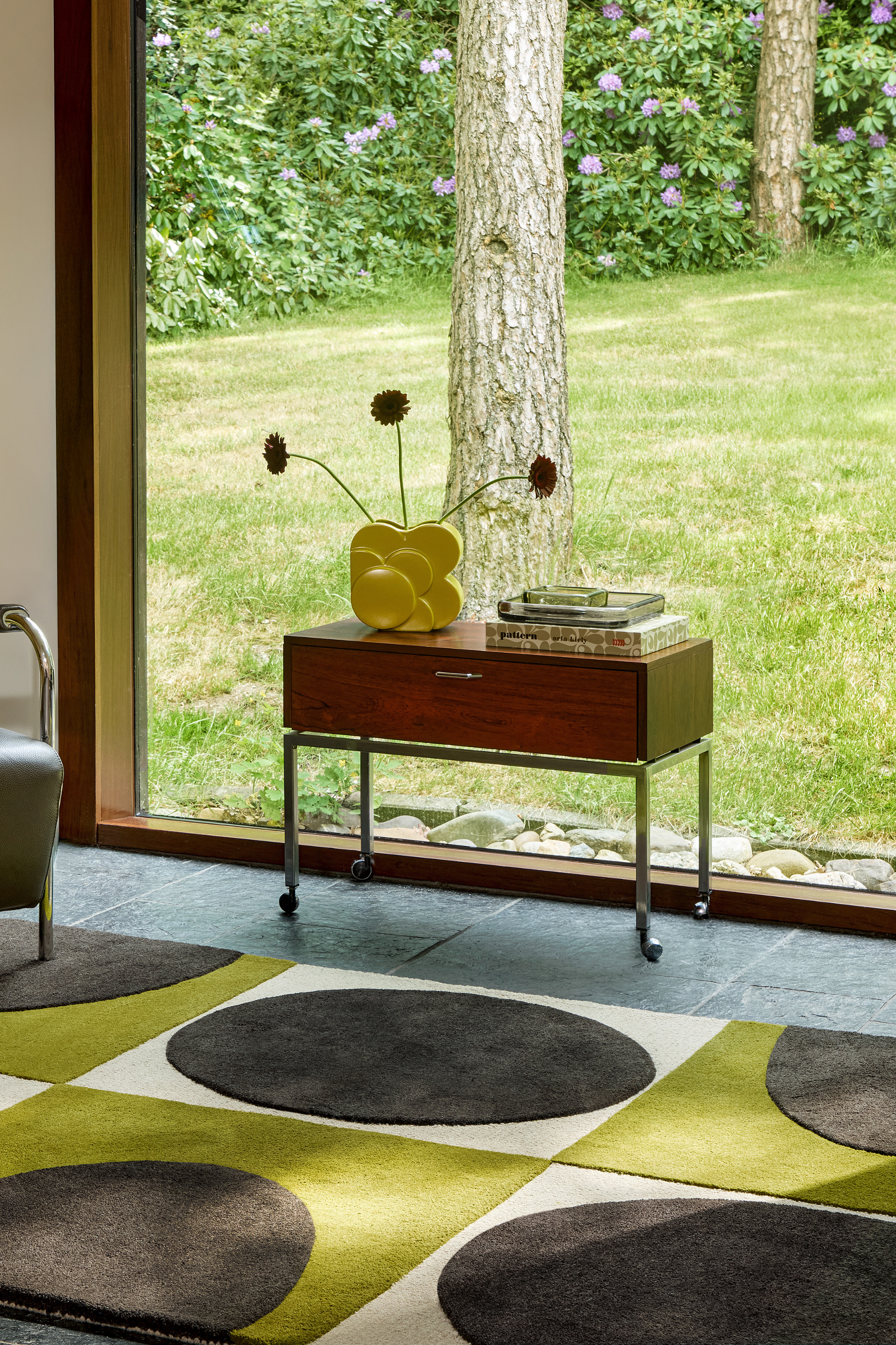 Orla Kiely Spot Square Walnut/Lichen 157907