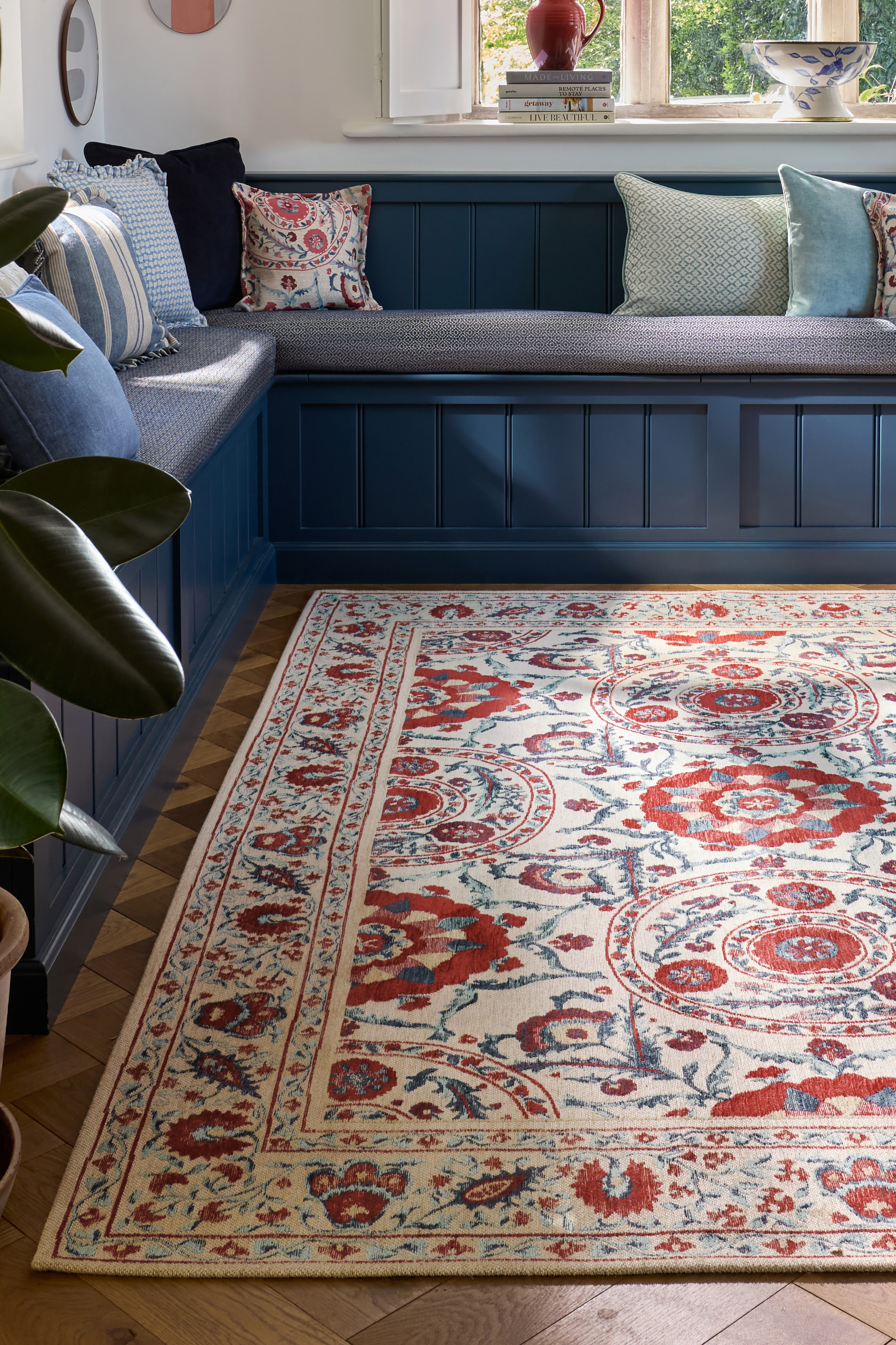 Sanderson Anthos Red/Indigo 48200