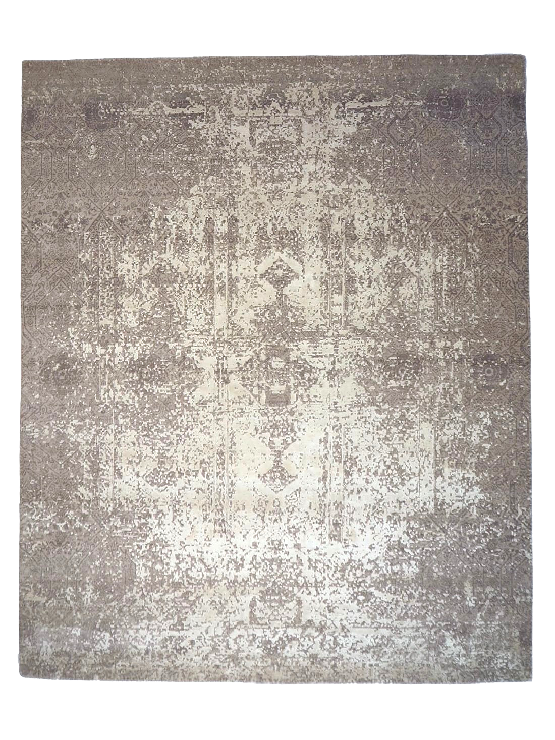 beige abstract area rug